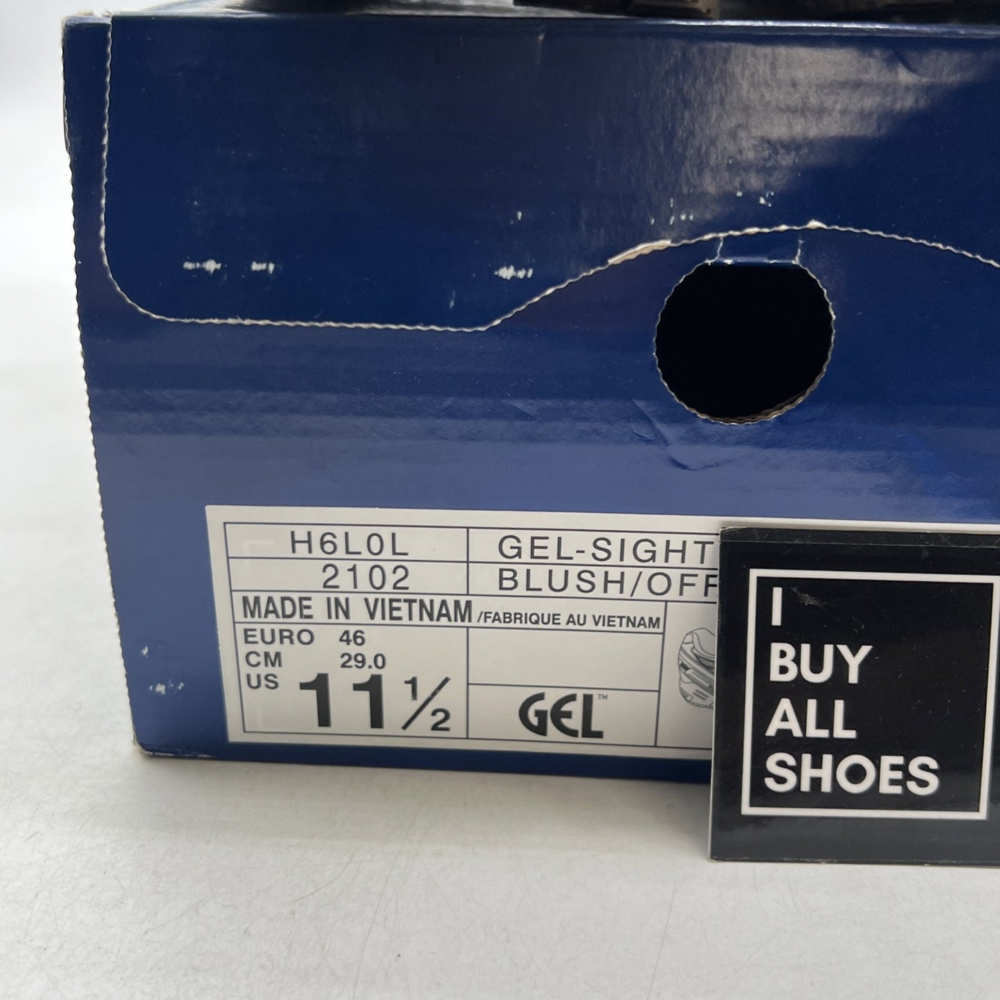 Size 11.5 - Asics Gel Sight Whisper Pink (H6L0L-2102)
