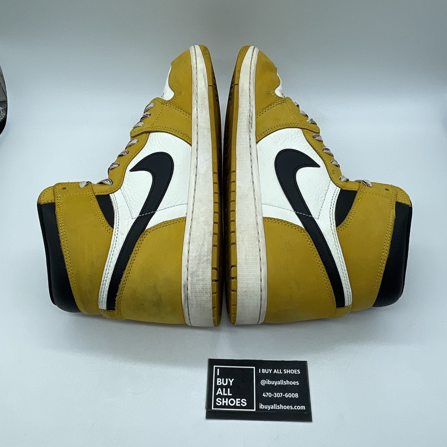 Size 10 - Air Jordan 1 Retro OG High Black Gold (DZ5485-701)