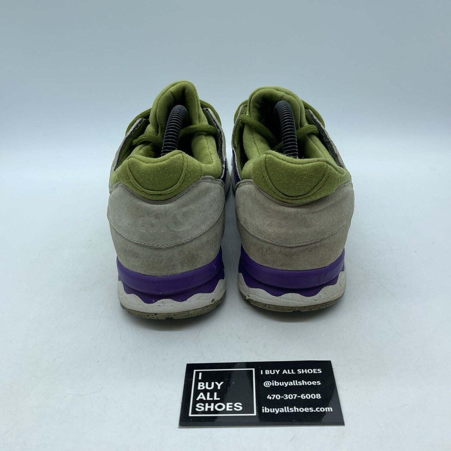 Size 9 - ASICS Concepts x Gel Lyte 5 Pistachio Grey Green Suede (H43JK)