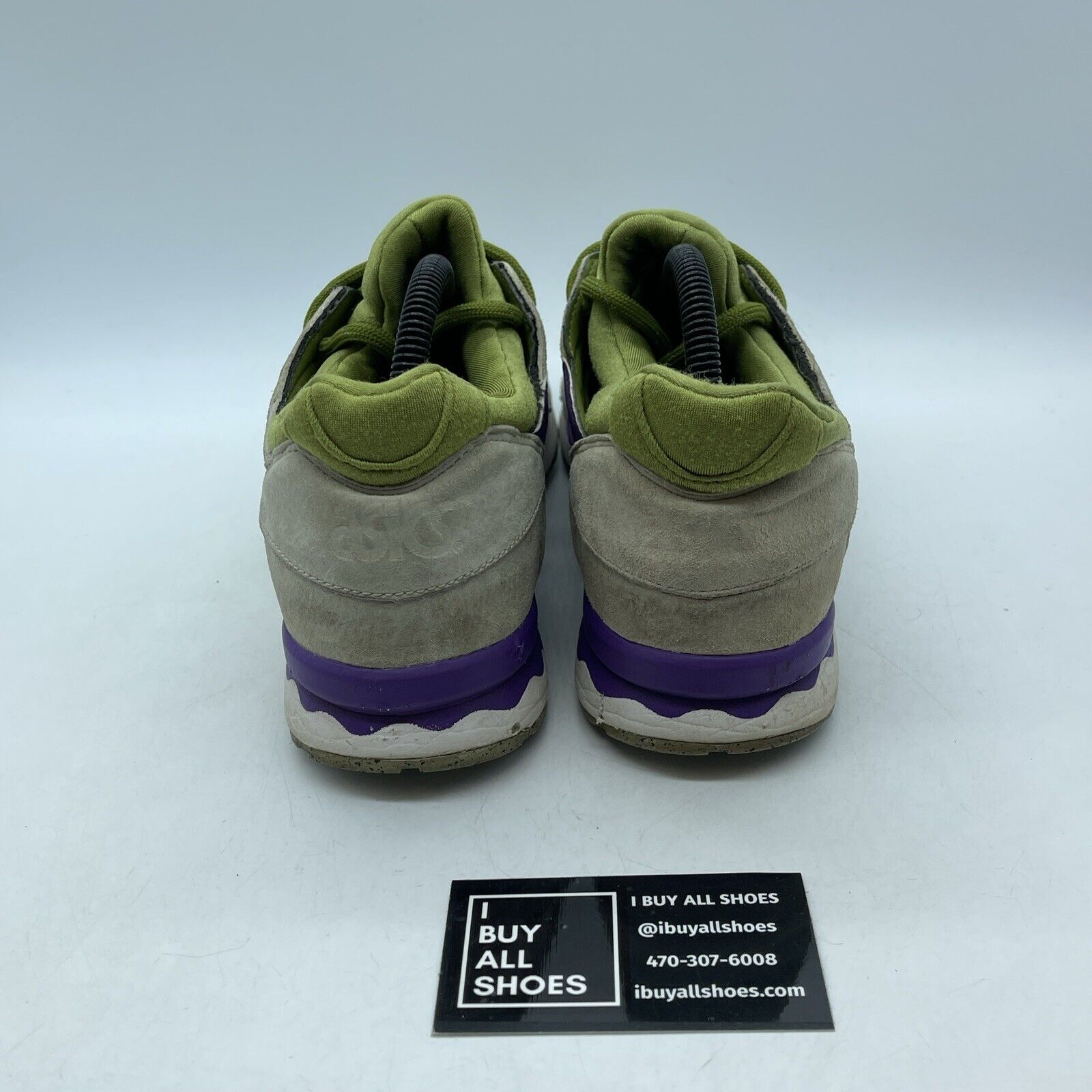 Size 9 - ASICS Concepts x Gel Lyte 5 Pistachio Grey Green Suede (H43JK)