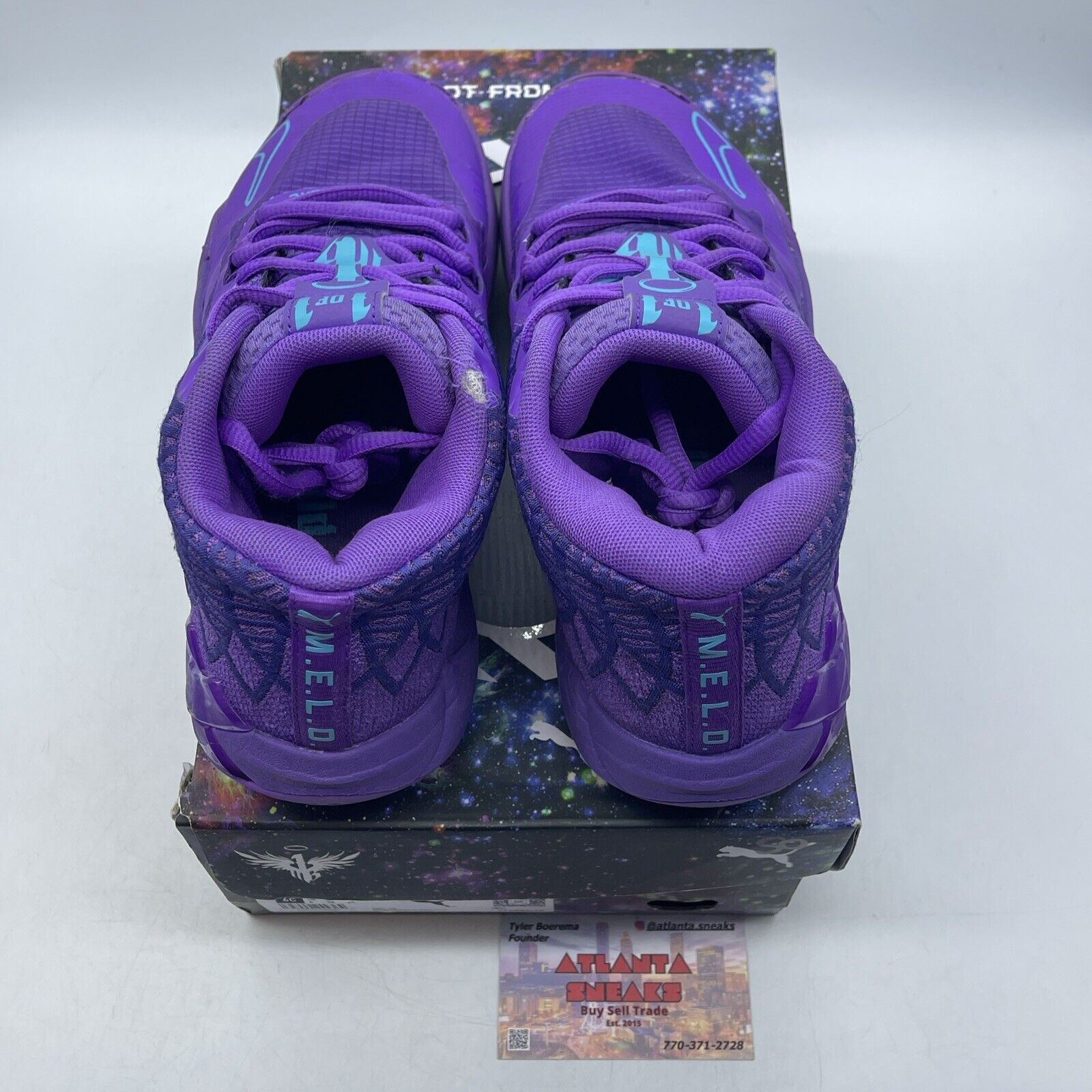 Size 6Y - PUMA MB.01 Queen City Blue Purple (376886-10)