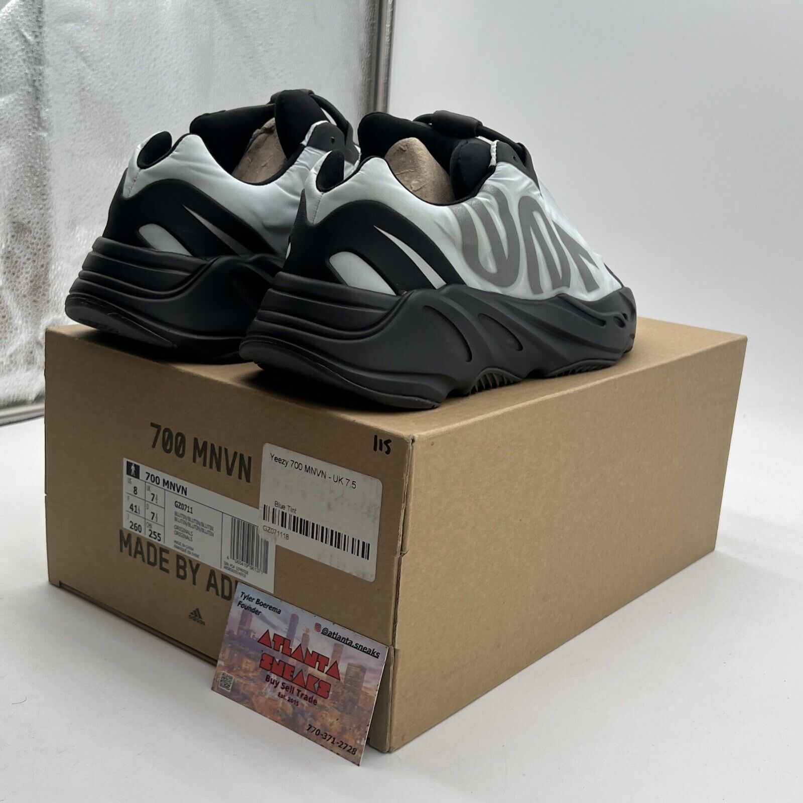 Size 8 - adidas Yeezy Boost 700 MNVN Blue Tint (GZ0711)