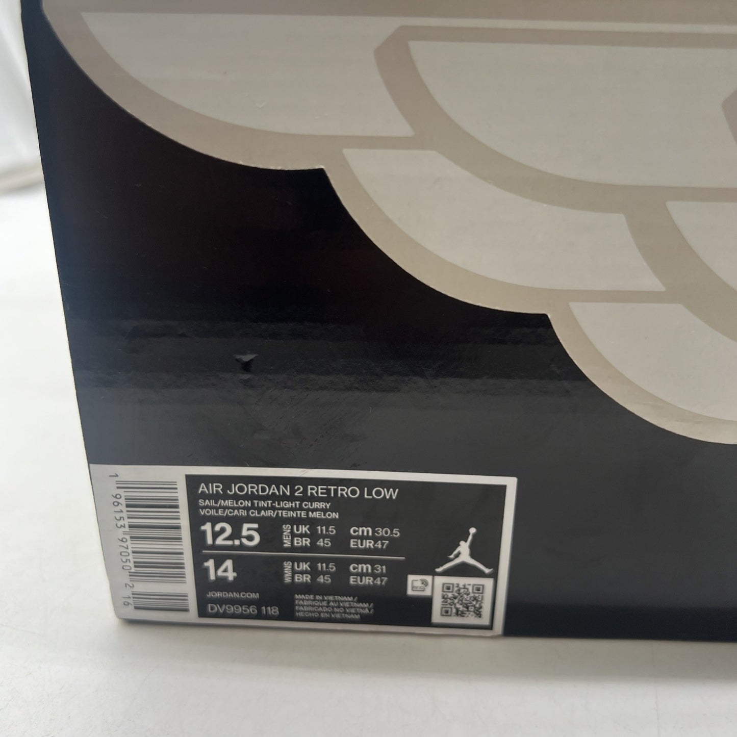 Size 12.5 - Air Jordan 2 Retro Low Melon Tint (DV9956-118)
