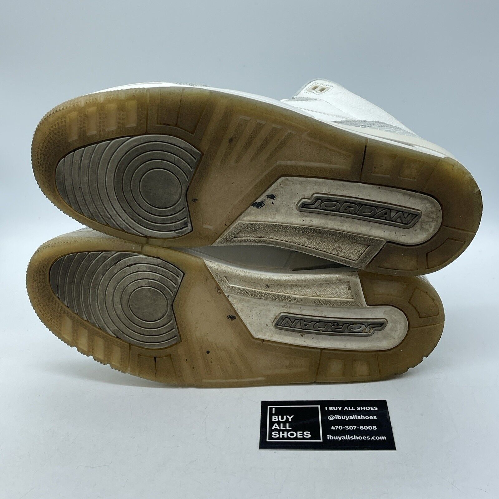 Size 10.5 - Air Jordan 3 Retro Craft Ivory/Grey White Leather (FJ9579-100)