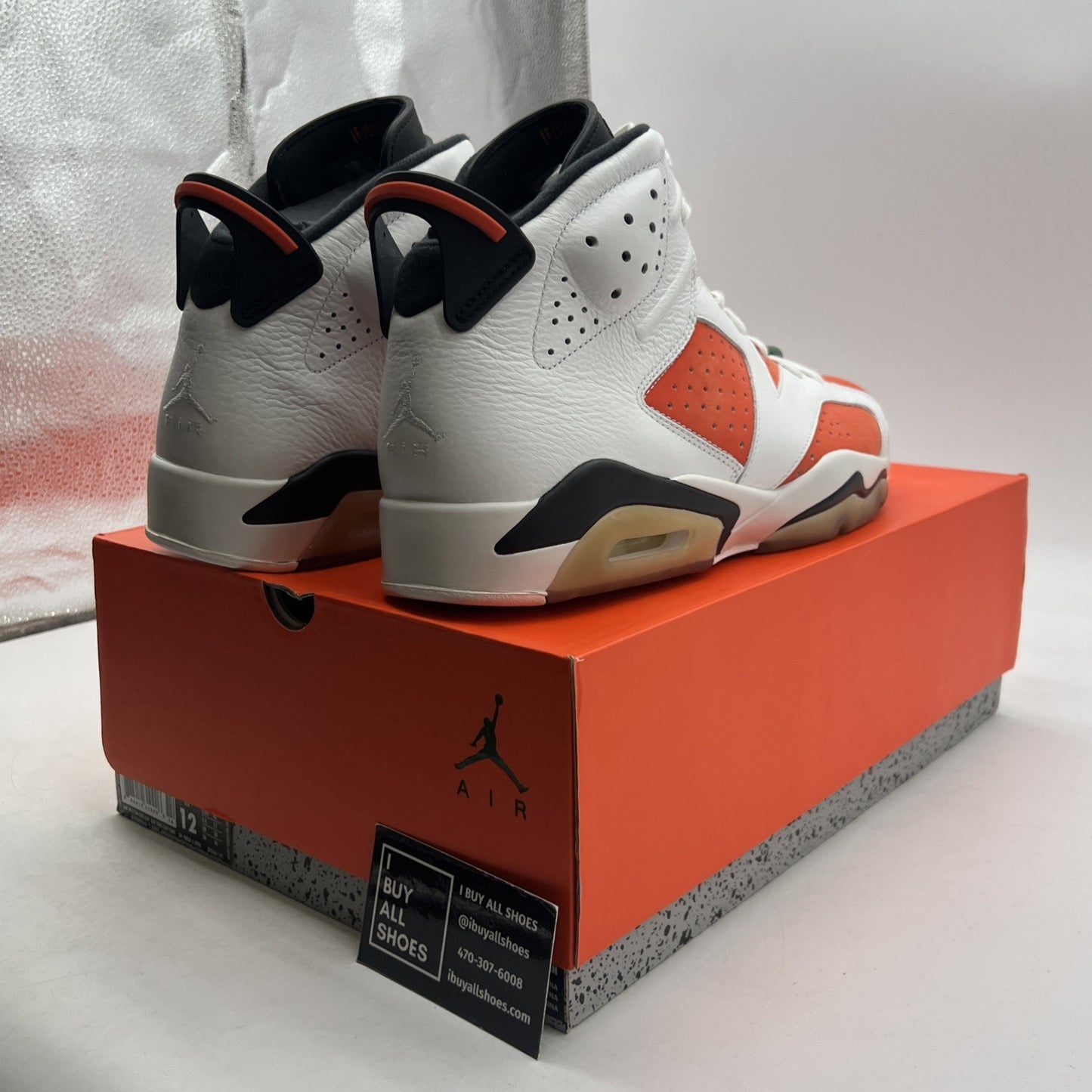 Size 12 - Air Jordan 6 Retro Gatorade (384664-145)