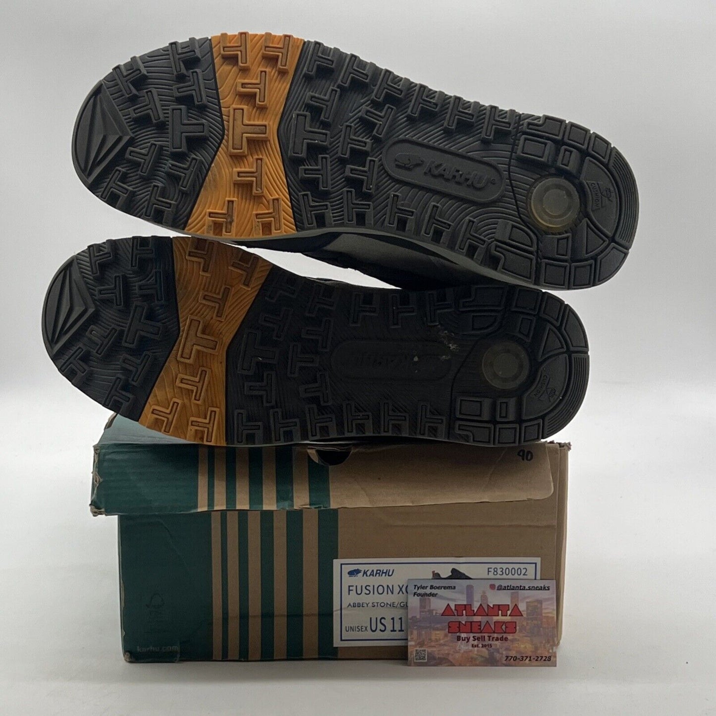 Size 11 - KARHU FUSION XC ABBEY STONE / GUNMETAL (F830002)