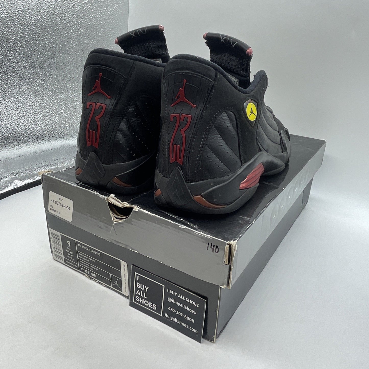 Size 9 - Air Jordan 14 Retro 2011 Last Shot (311832-010)