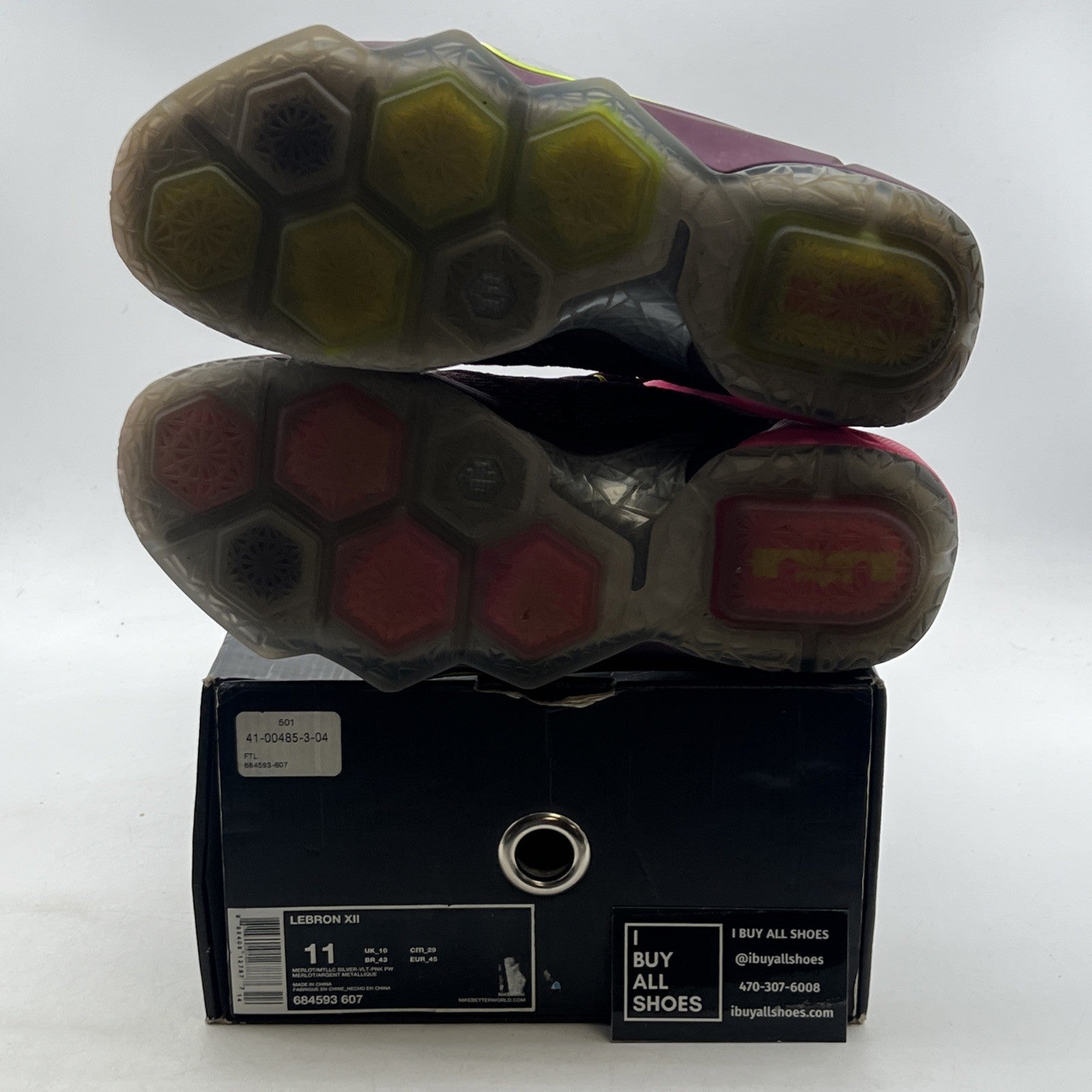 Size 11 - Nike LeBron 12 Double Helix (684593-607)