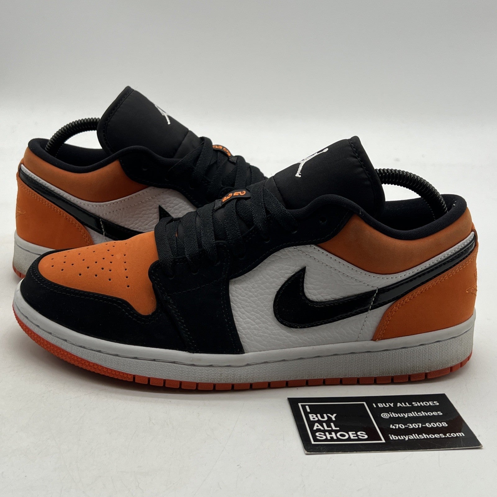 Size 8 - Air Jordan 1 Low Shattered Backboard (553558-128)