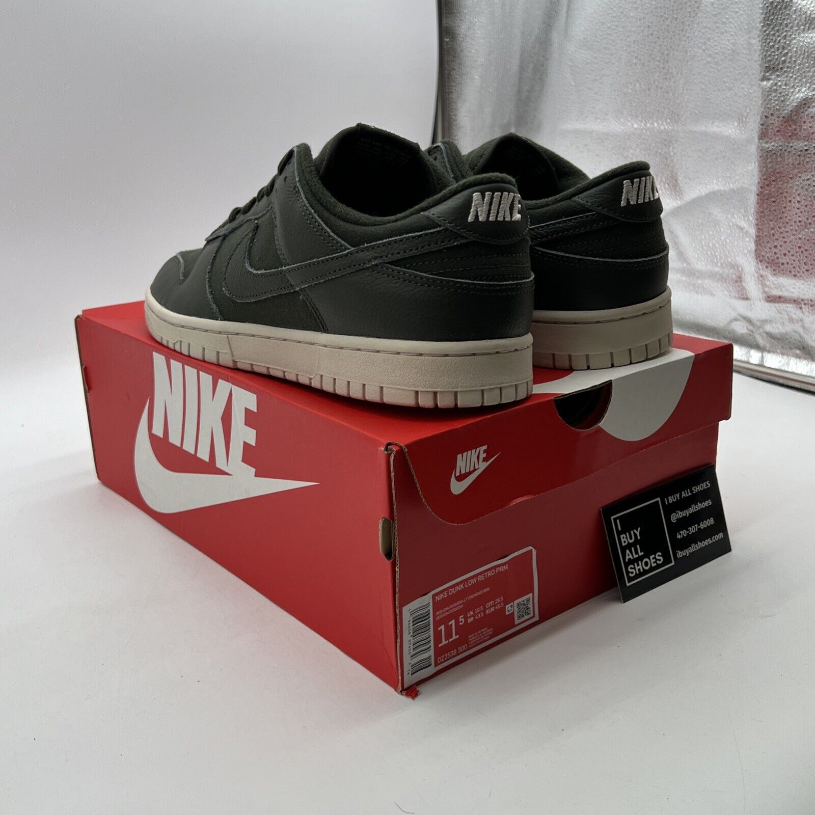 Size 11.5 - Nike Dunk Premium Low Sequoia (DZ2538-300)
