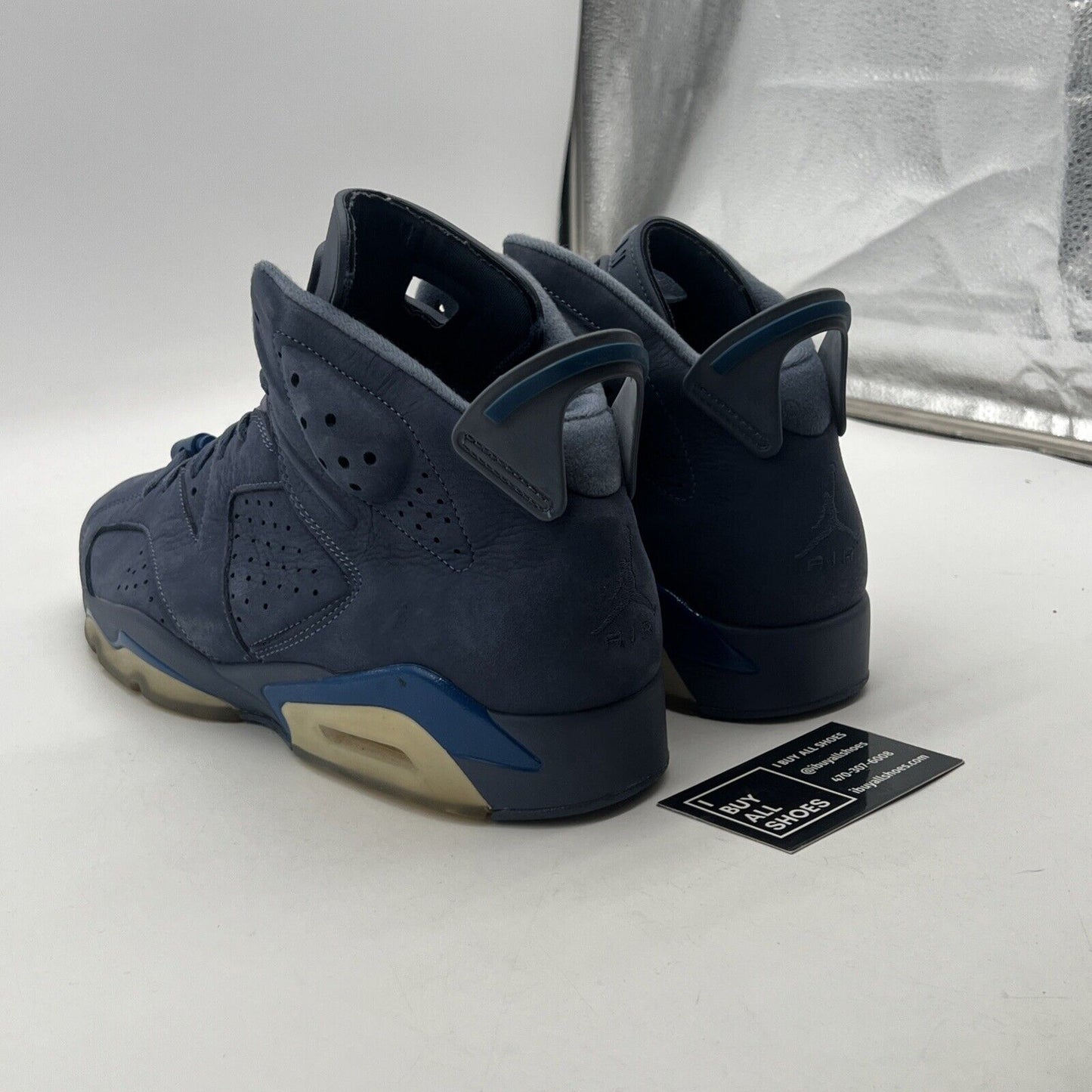 Size 11.5 - Air Jordan 6 Retro Diffused Blue (384664-400)