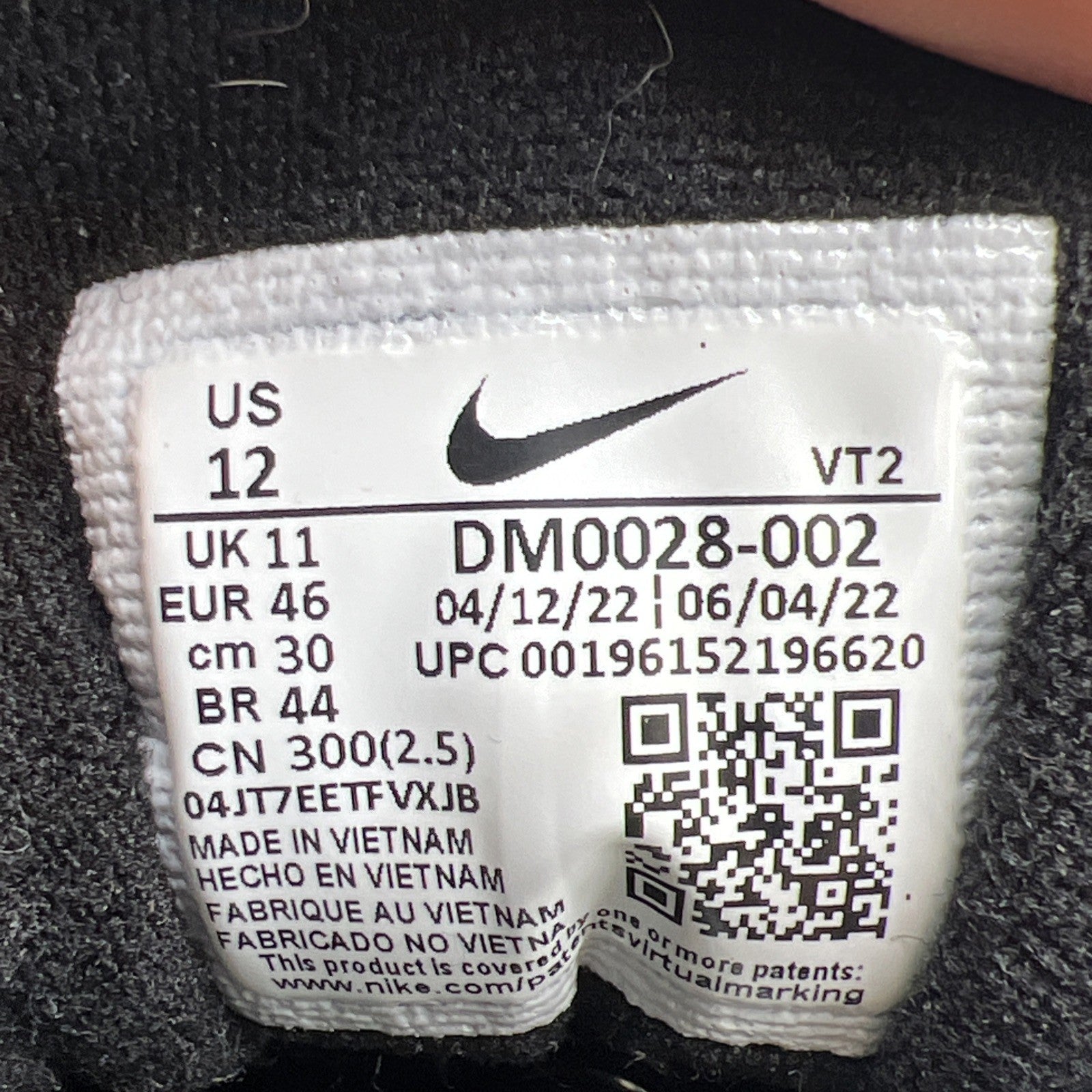 Size 12 - Nike Air Max 97 OG Silver Bullet 2022 (DM0028-002)