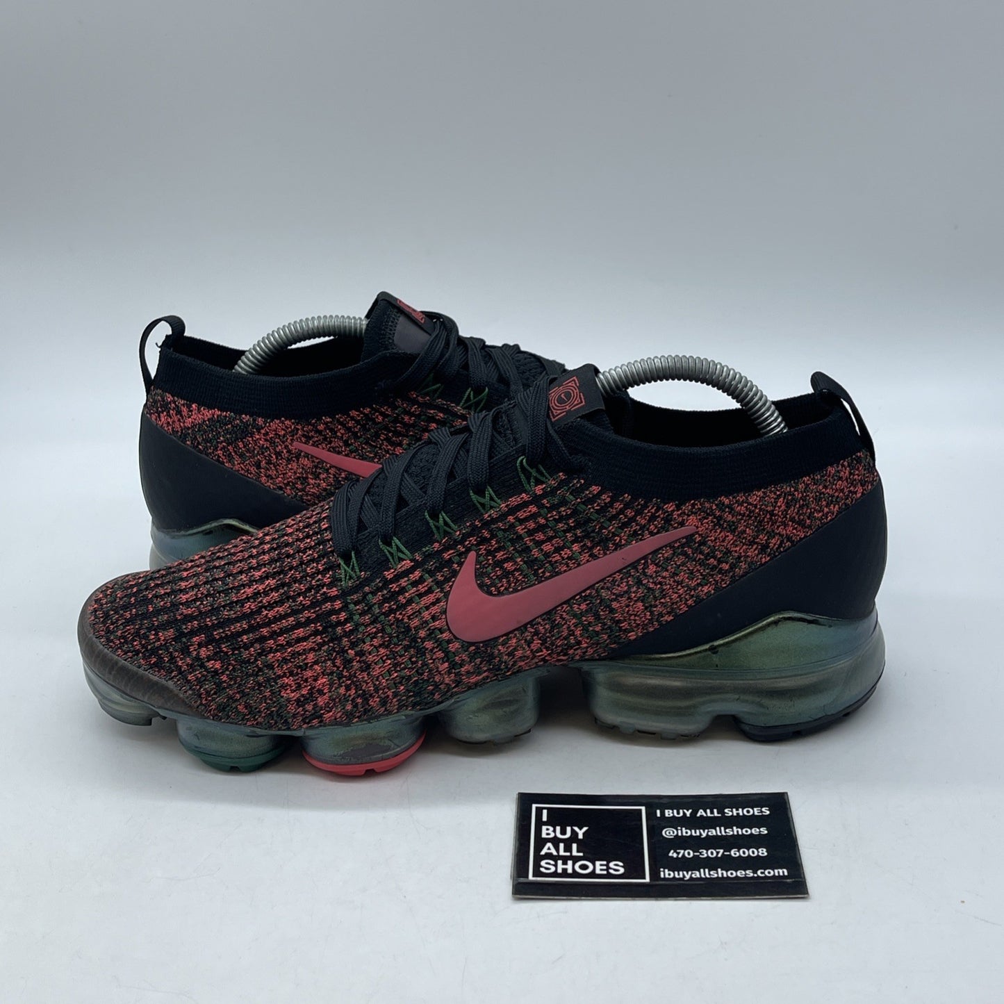 Size 10 - Nike Air VaporMax 3.0 China Hoop Dreams Black Red Suede (CK0733-080)