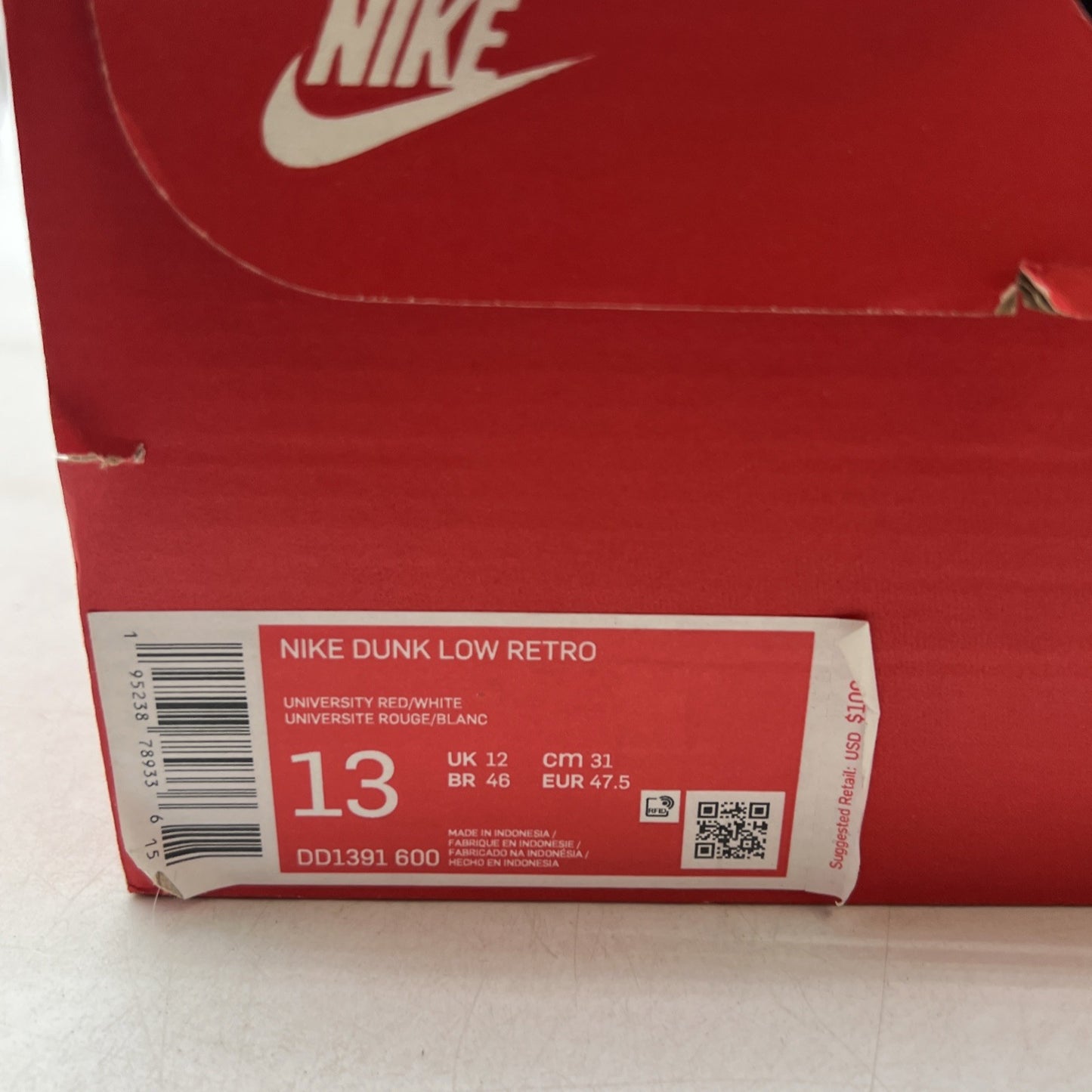 Size 13 - Nike Dunk Low Championship Red (DD1391-600)