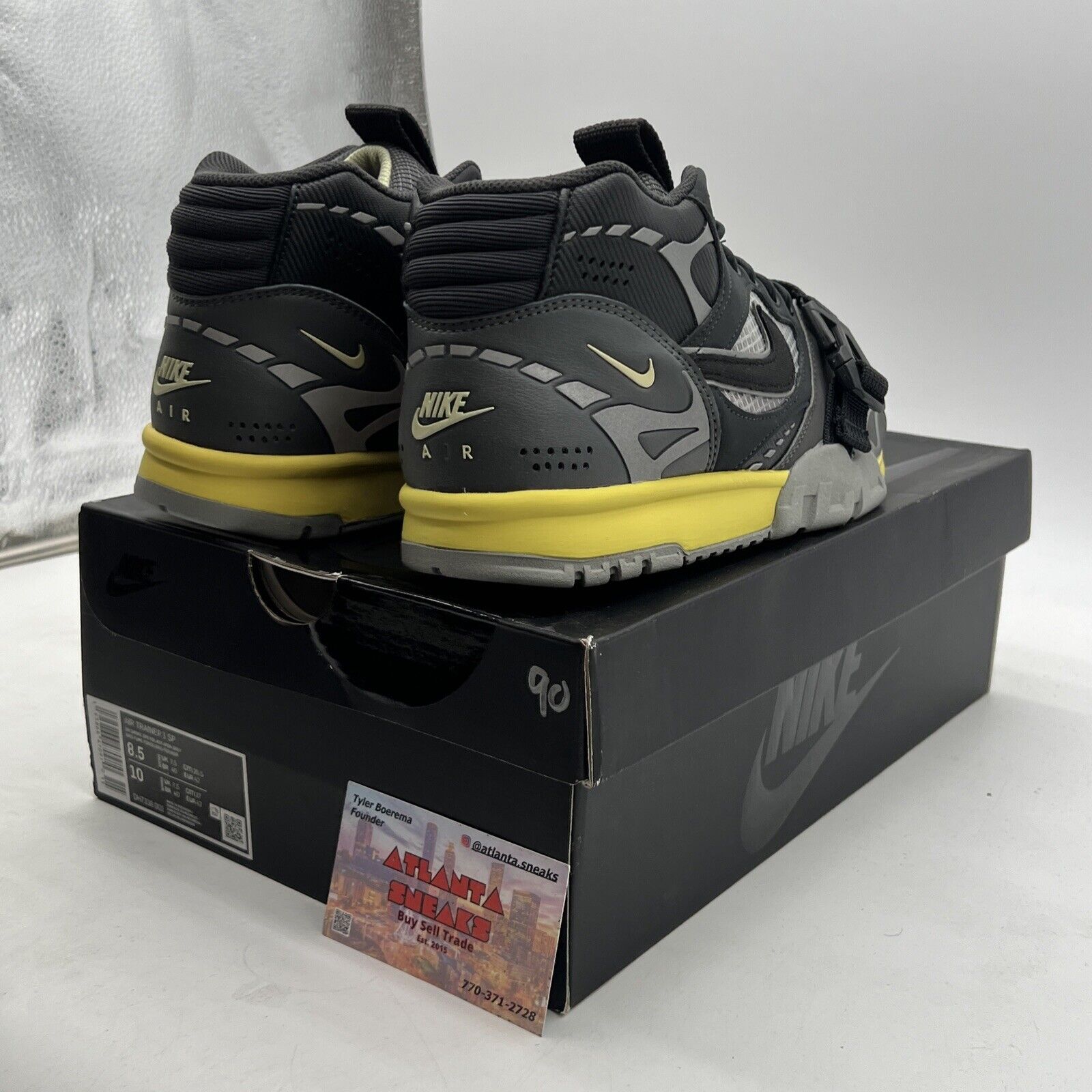 Size 8.5 - Nike Air Trainer 1 Utility Dark Smoke Grey (DH7338-001)