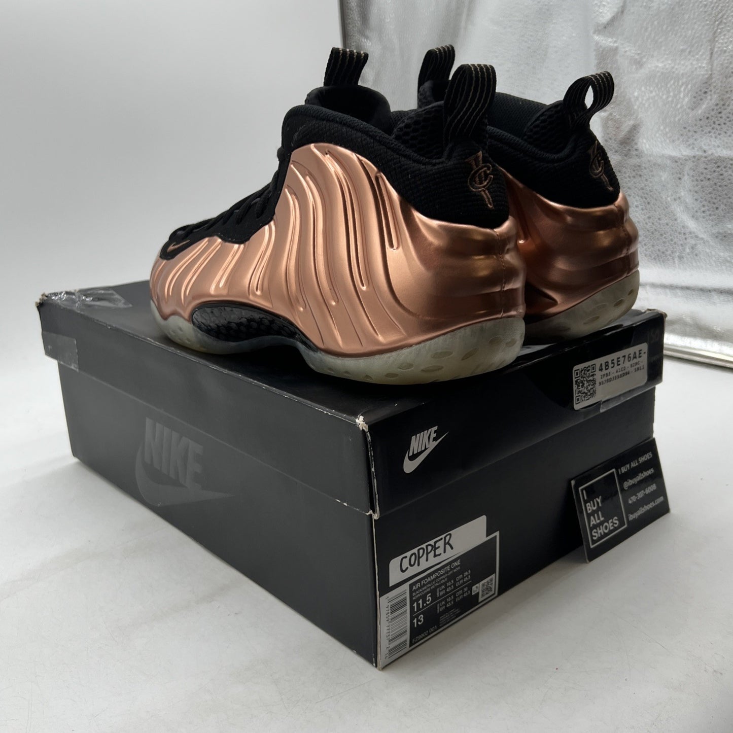 Size 11.5 - Nike Air Foamposite One 2024 Copper (FZ9902-001)