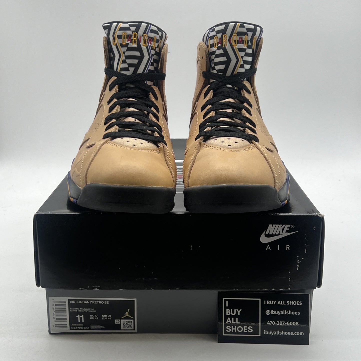 Size 11 - Air Jordan 7 Retro SE Afrobeats (D4729-200)