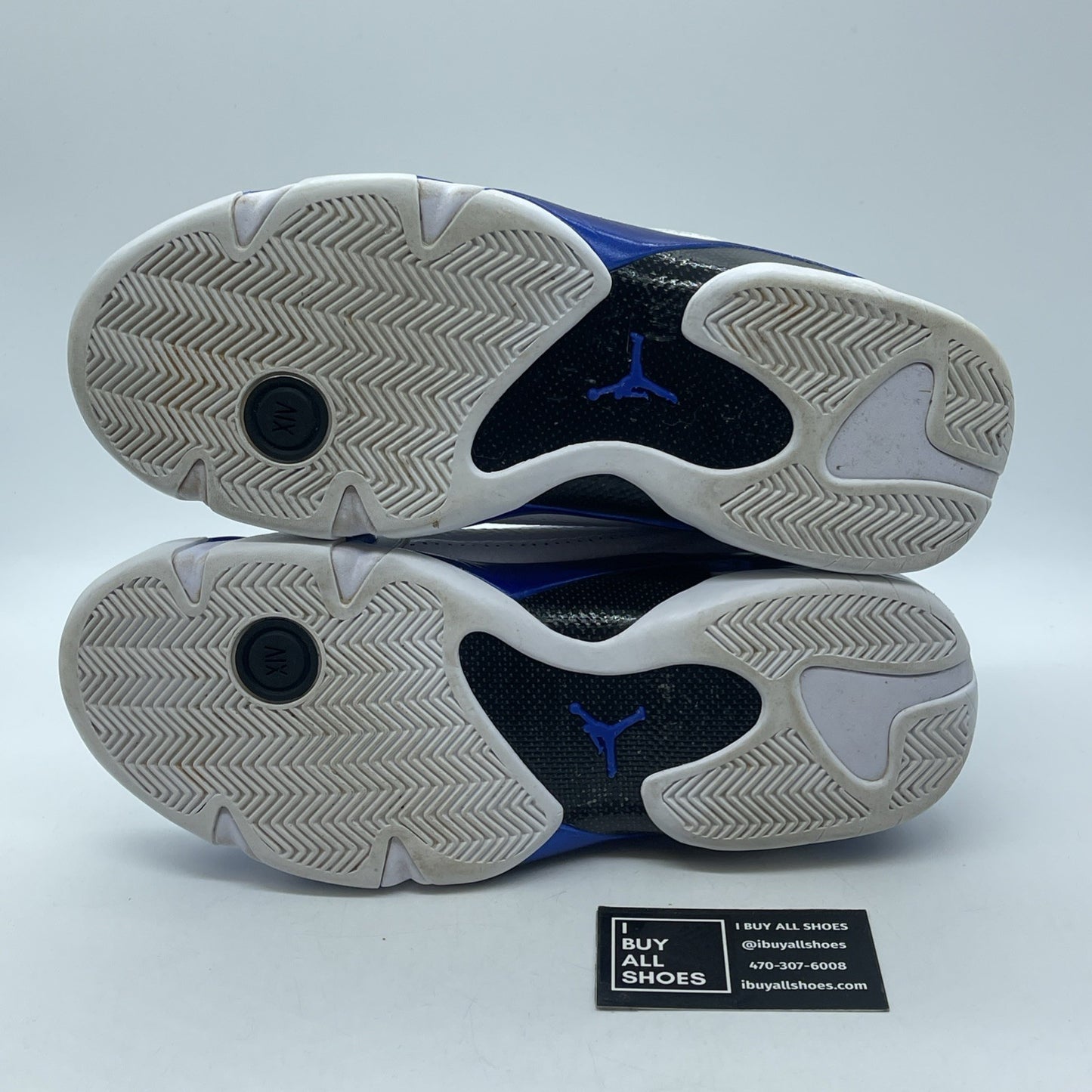 Size 12 - Air Jordan 14 Retro Hyper Royal Blue White Leather (487471-104)