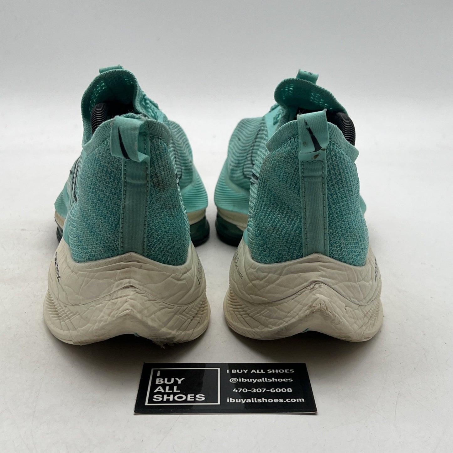 Size 11.5 - Nike Air Zoom Alphafly Next% Hyper Turquoise (CI9925-300)