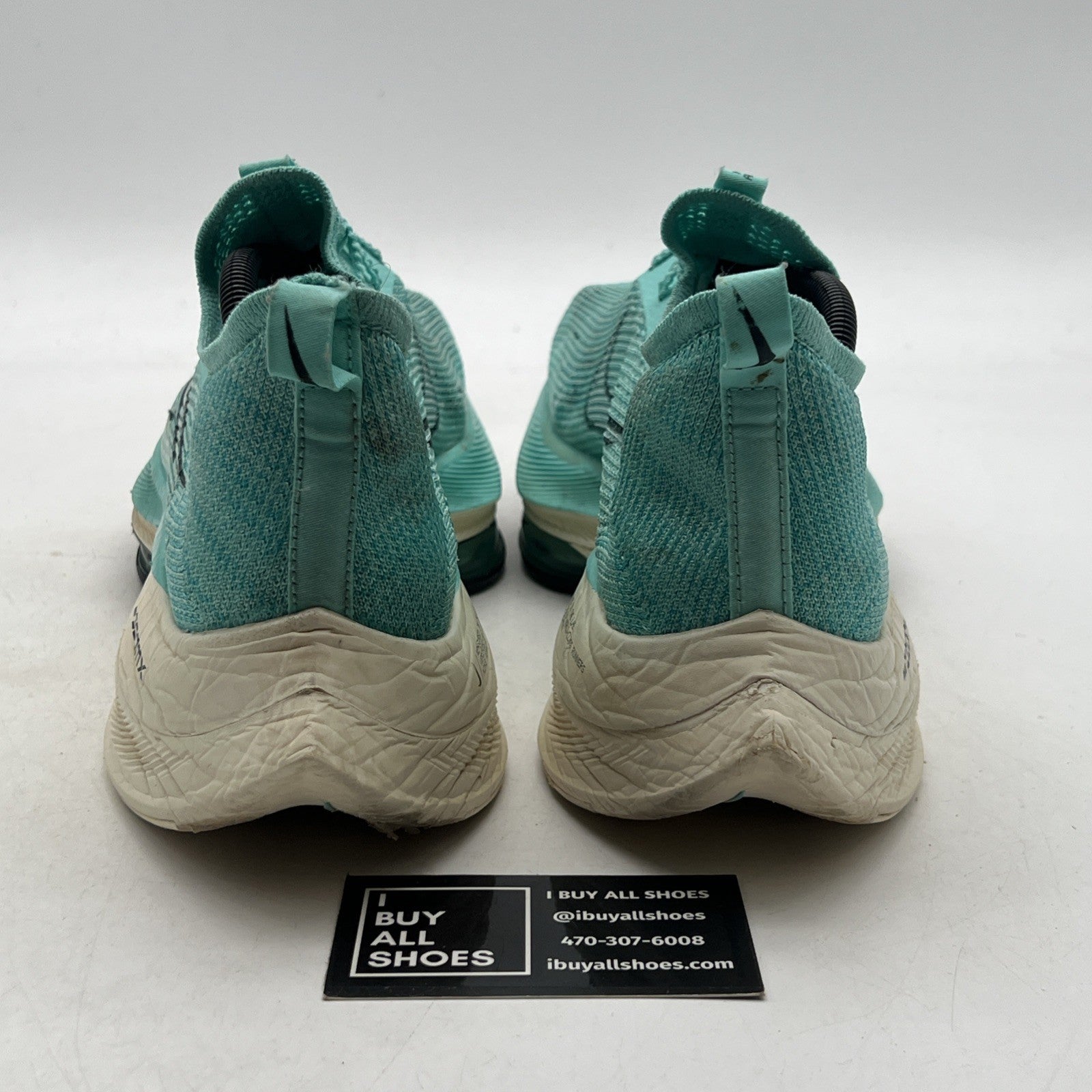 Size 11.5 - Nike Air Zoom Alphafly Next% Hyper Turquoise (CI9925-300)