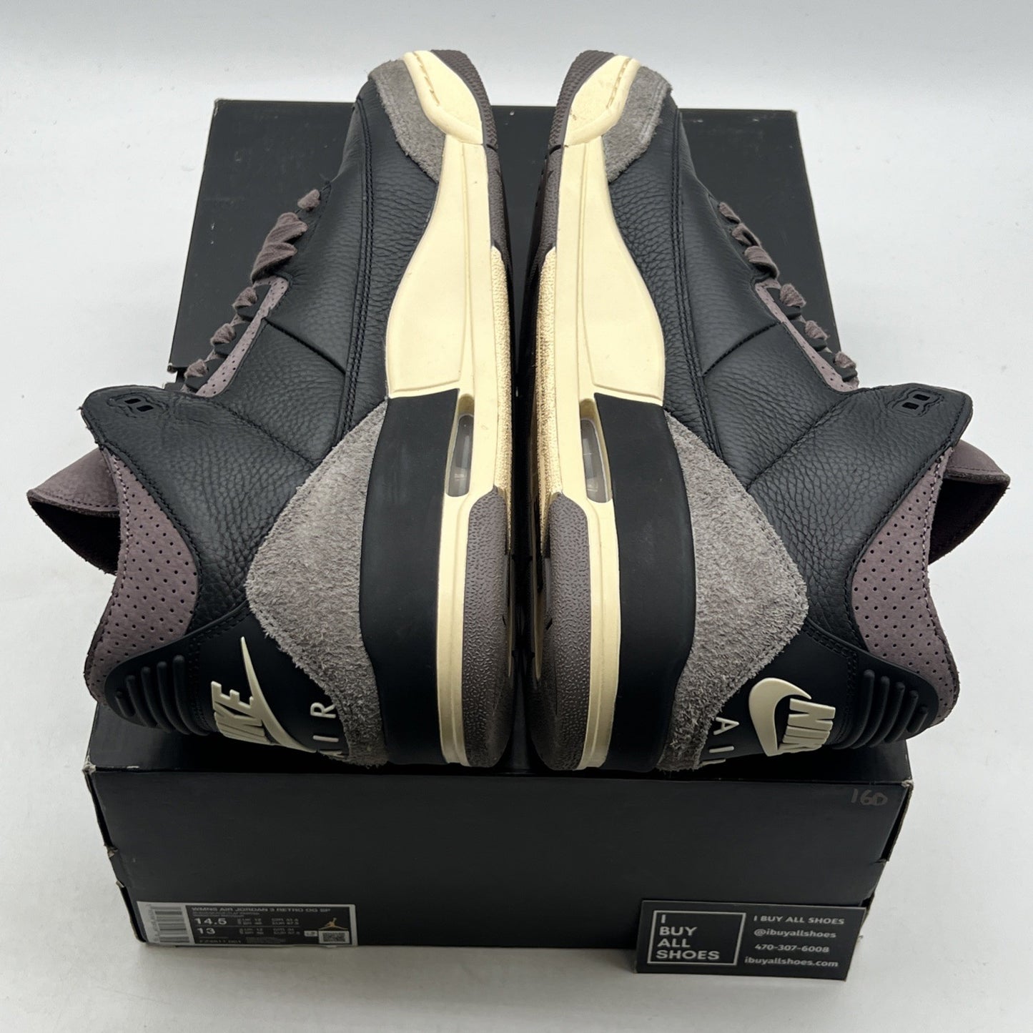 Size 14.5W- A Ma Maniére x Air Jordan 3 Retro “While You Were Sleeping”