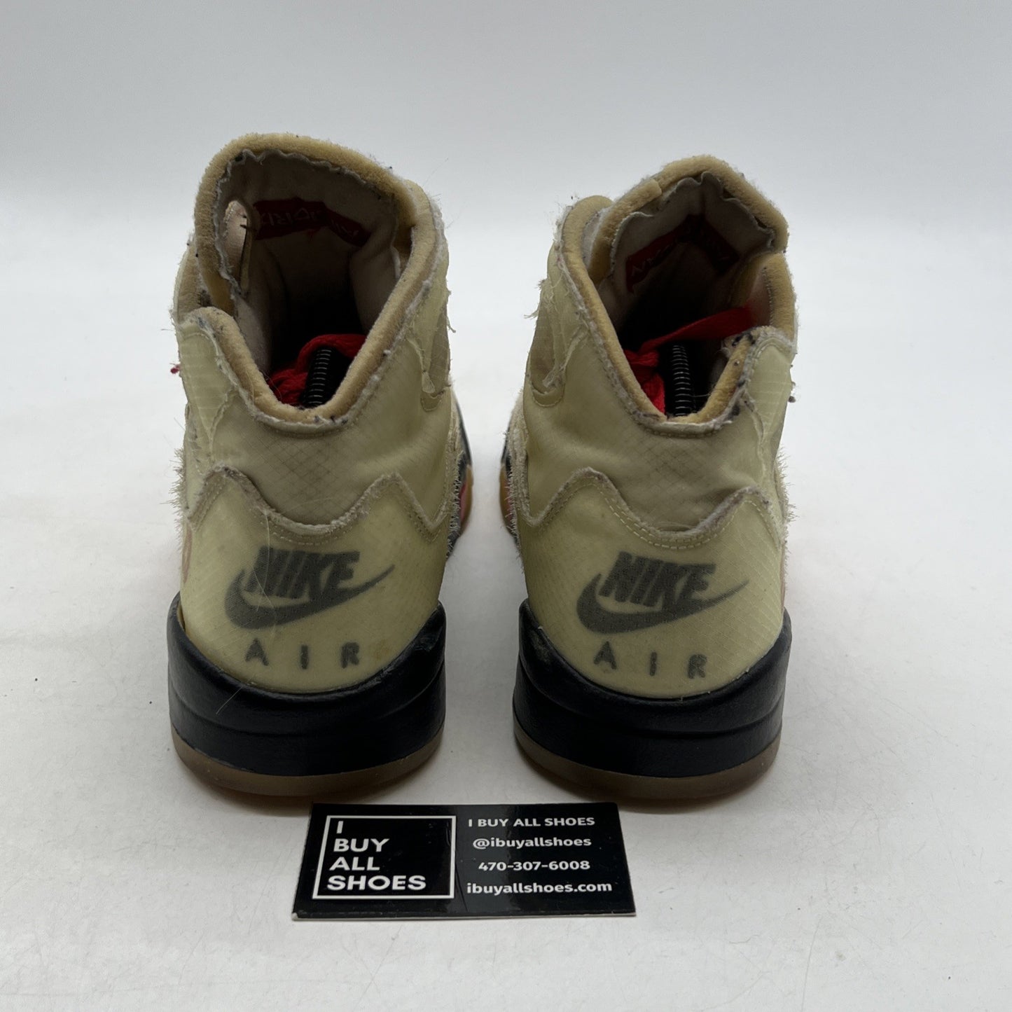 Size 10 - Air Jordan 5 SP x Off-White Mid Sail (DH8565-100)