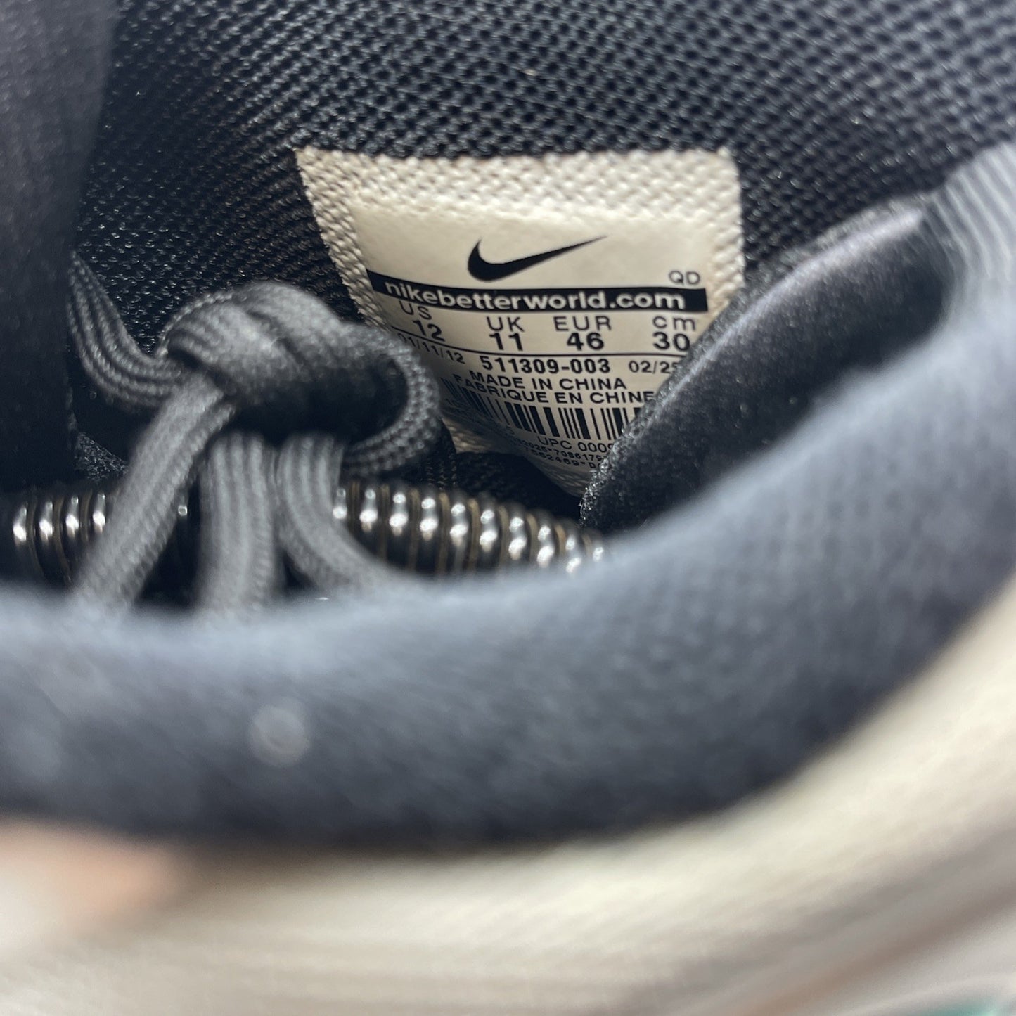 Size 12 - Nike Air Max Griffey Fury Fuse Silver (511309-003)
