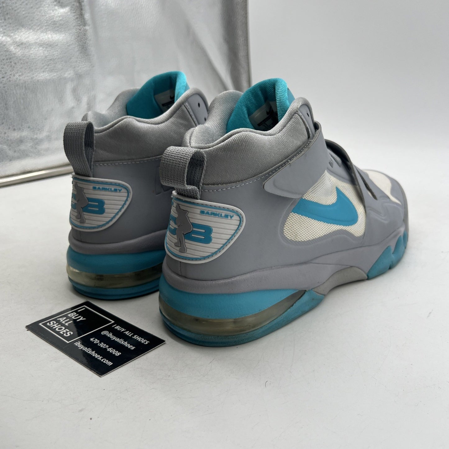 Size 11 - Nike Air Force Max CB 2 Hyperfuse Gray (616761-002)