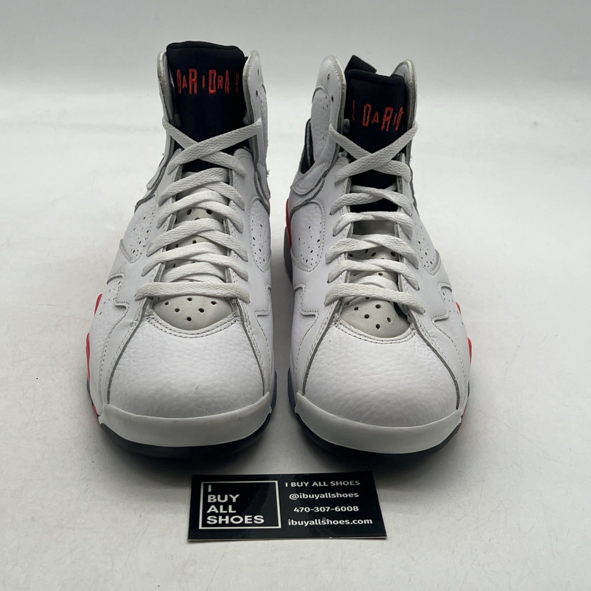 Size 8.5 - Air Jordan 7 Retro White Infrared (CU9307-160)