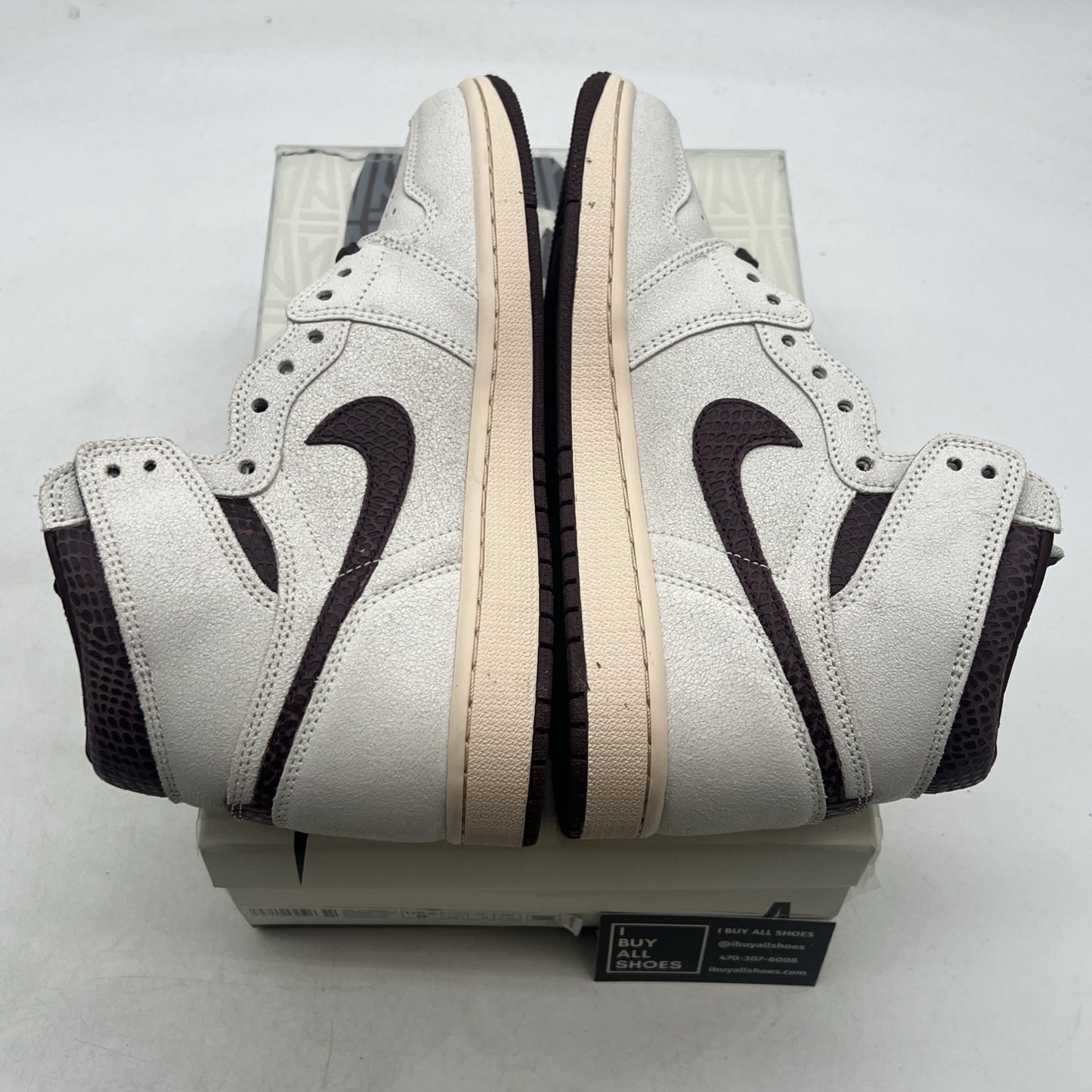 Size 9 - Air Jordan 1 OG x A Ma Maniere High Airness (DO7097-100)