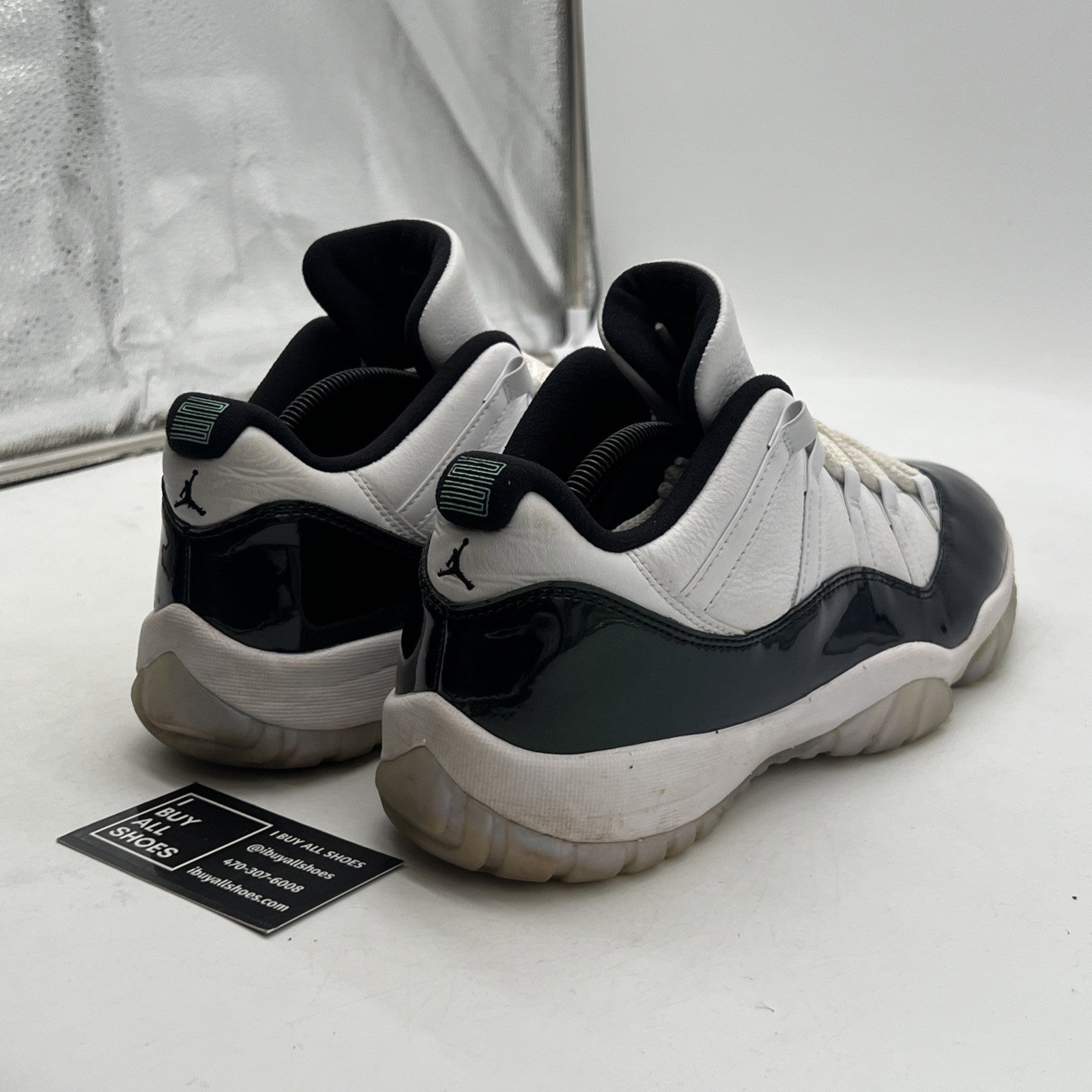 Size 11 - Air Jordan 11 Retro Low Emerald (528895-145)