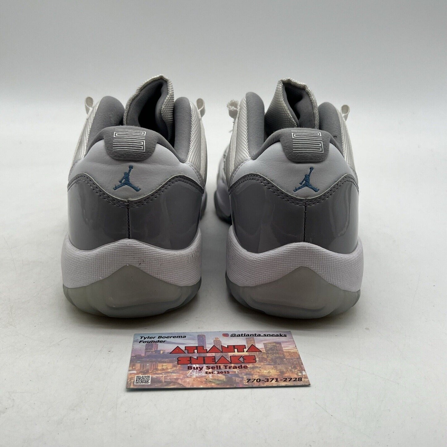 Size 9.5 - Air Jordan 11 Retro Low Cement Grey (AV2187-140)
