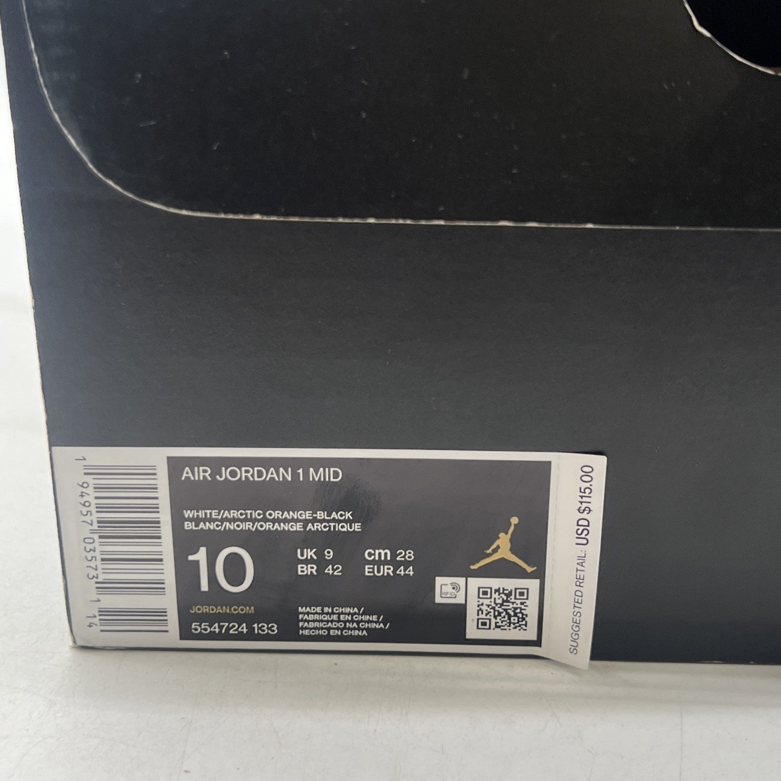 Size 10 - Air Jordan 1 Mid Crimson Tint (554724-133)