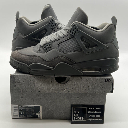 Size 10 - Air Jordan 4 Retro 2024 Paris Olympics Wet Cement (FQ7928-001)