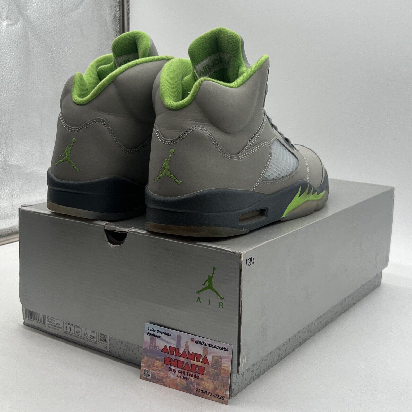 Size 11 - Jordan 5 Retro Green Bean Suede (DM9014-003)