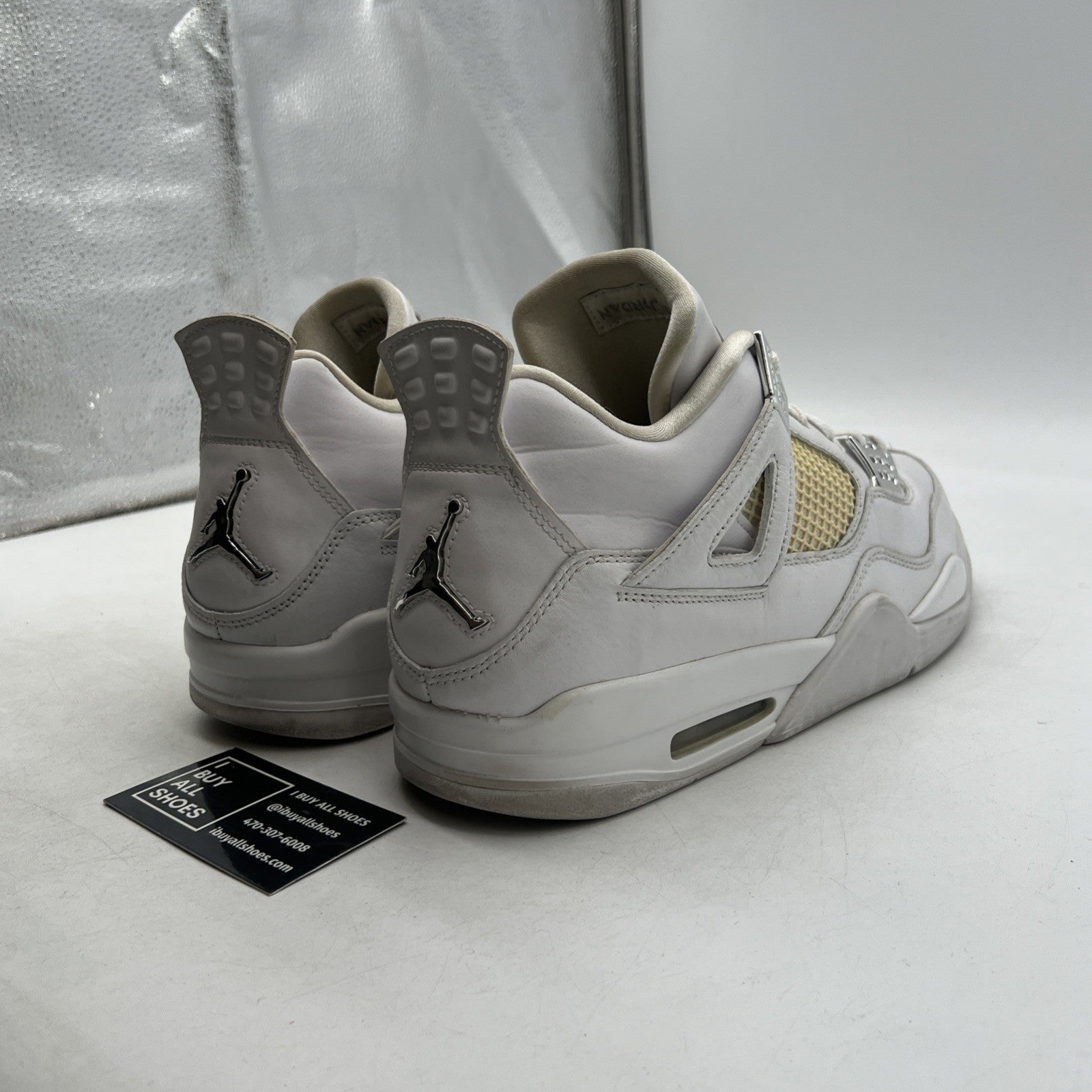 Size 13 - Air Jordan 4 Retro Mid Pure Money (308497-100)