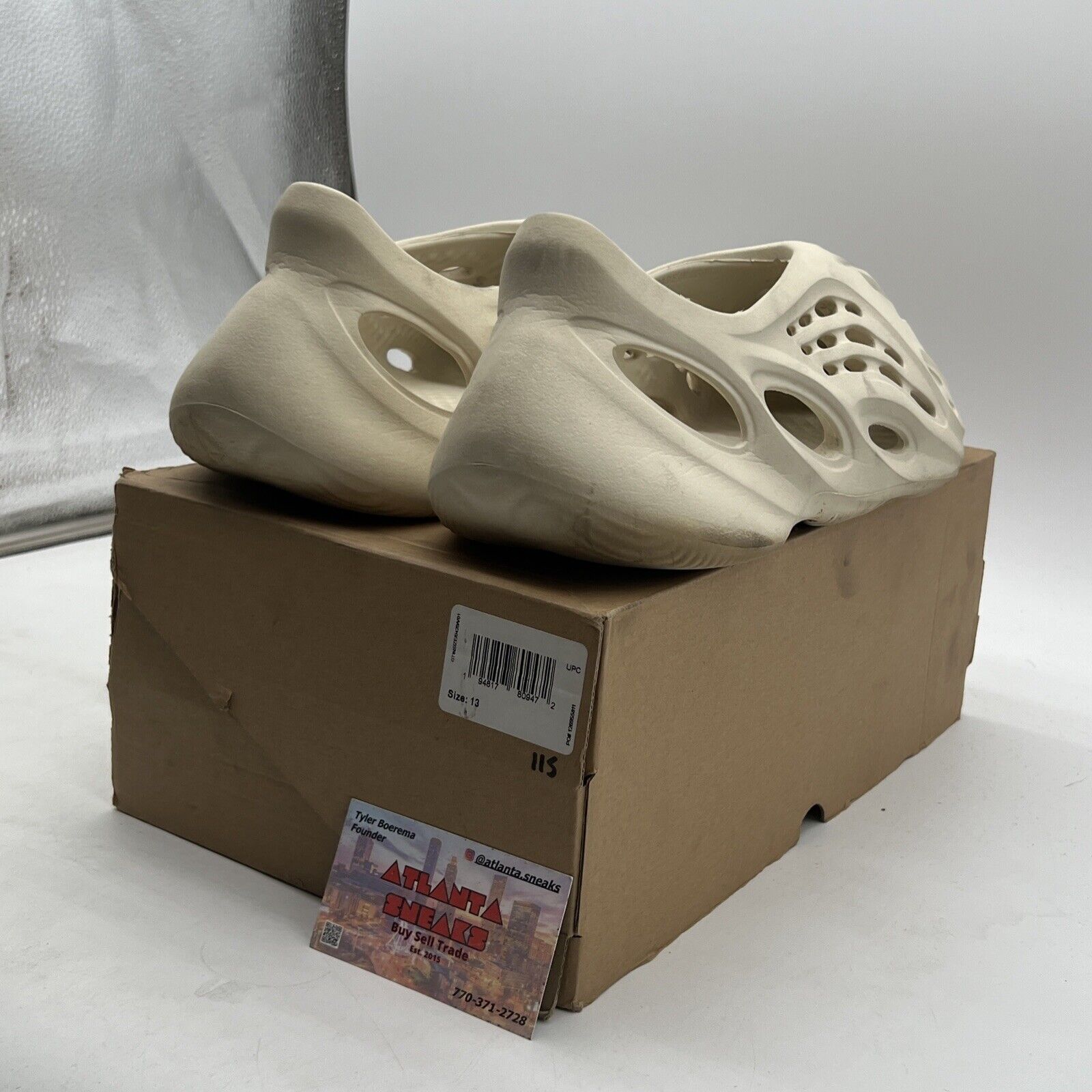 Size 13 - Yeezy Foam RNNR Sand (FY4567)