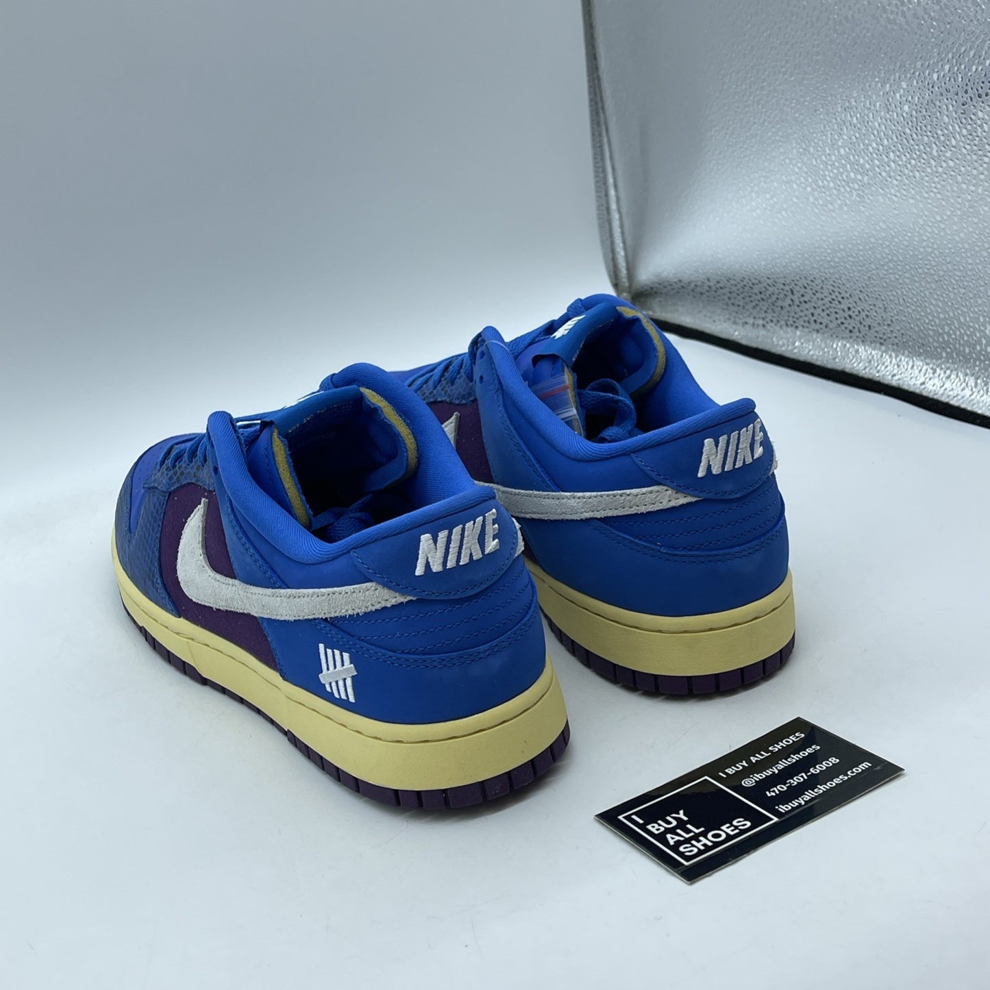 Size 12 - Nike Undefeated x Dunk SP Low 5 On It Blue Purple (DH6508-400)