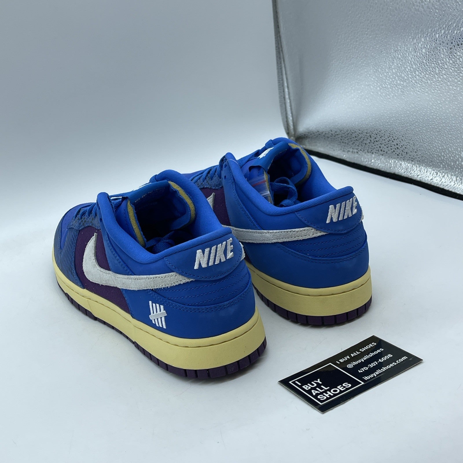Size 12 - Nike Undefeated x Dunk SP Low 5 On It Blue Purple (DH6508-400)