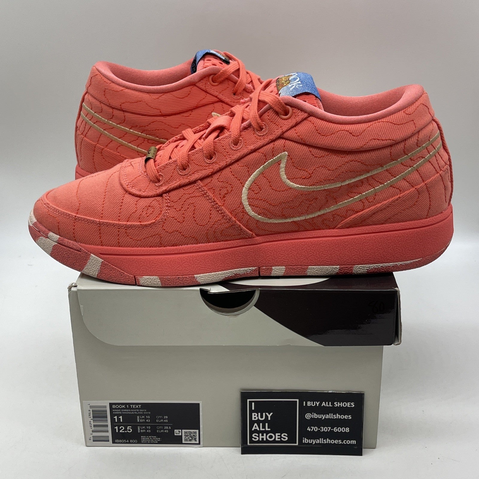 Size 11 - Nike Book 1 Textile Sedona (IB8054-800)