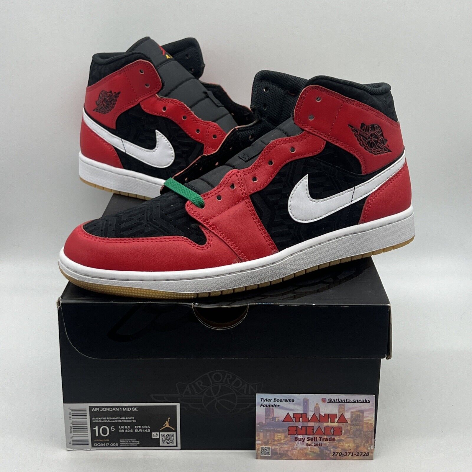 Size 10.5 - Air Jordan 1 SE Christmas Brand New Og All