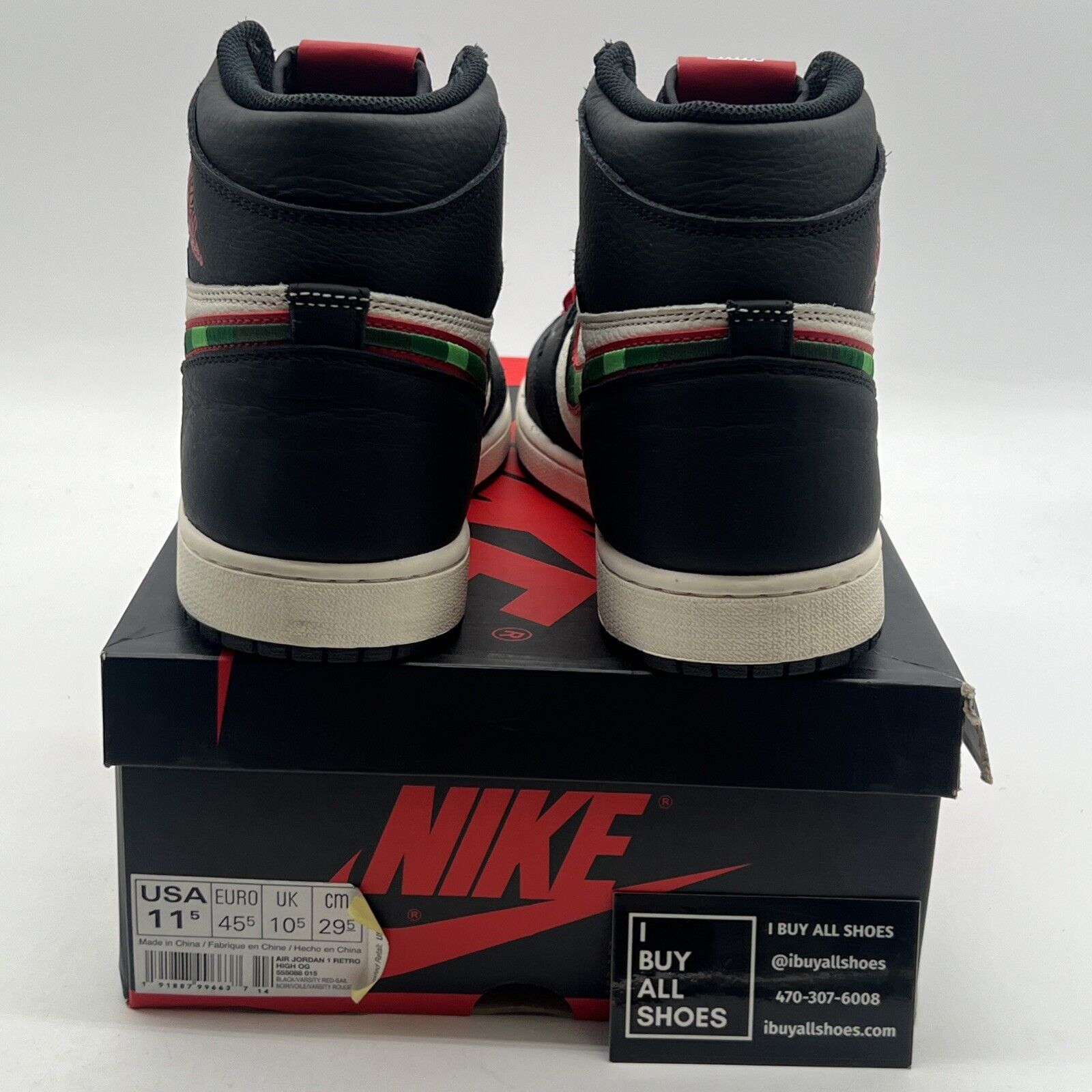 Size 11.5 - Air Jordan 1 Retro OG High A Star Is Born (555088-015)