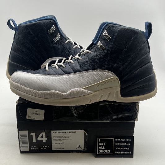 Size 14 - Air Jordan 12 Retro 2012 Obsidian (130690-410)