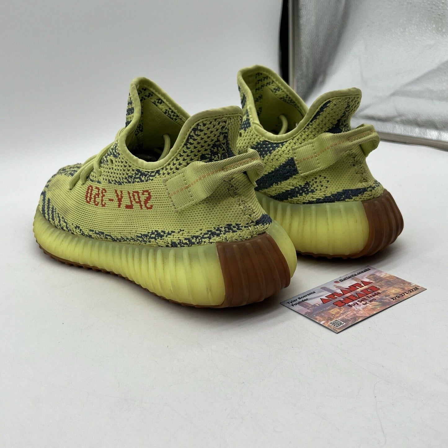 Size 9.5 - adidas Yeezy Boost 350 V2 Low Semi Frozen Yellow (B37572)