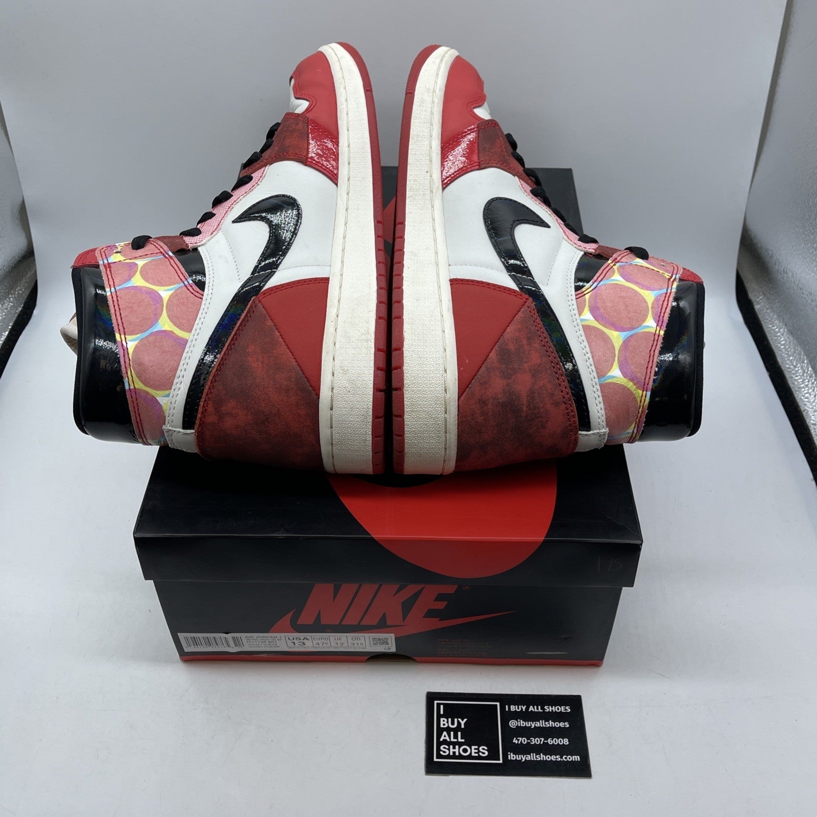Size 13 - Jordan 1 Retro OG x Marvel High Next Chapter Red Suede (DV1748-601)