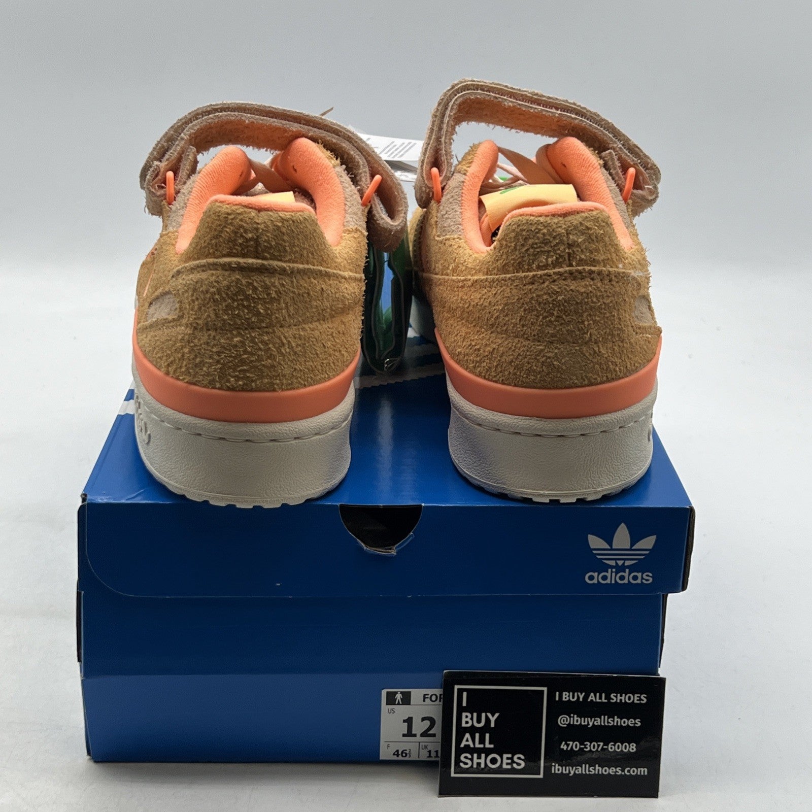 Size 12 - Snipes x Adidas Forum Low Peach Tree (IF7989)