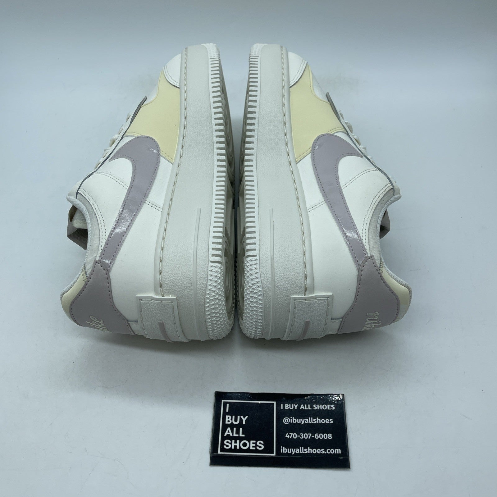 Size 9.5W - Nike Air Force 1 Shadow Sail Platinum Violet White (DZ1847-104)