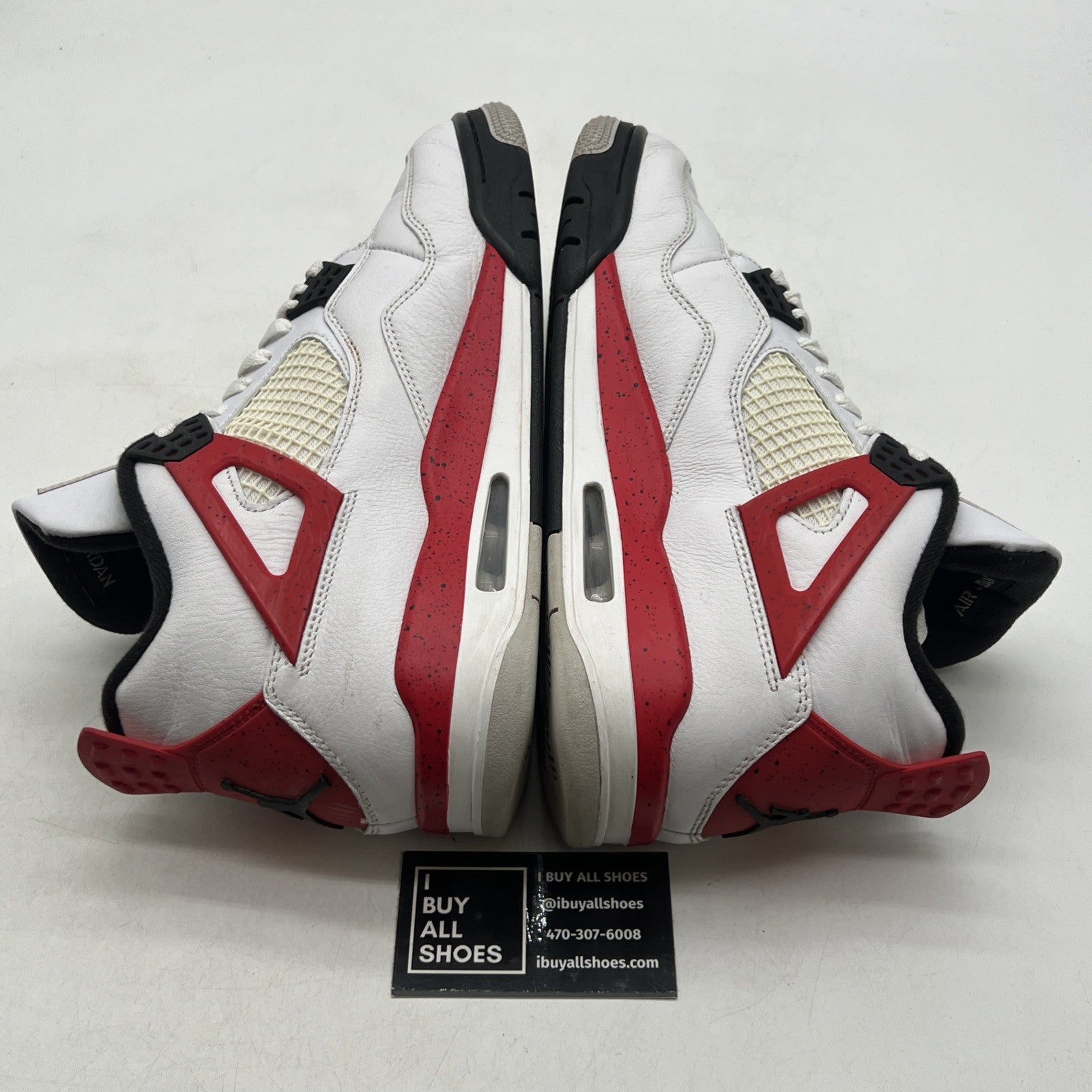 Size 10 - Air Jordan 4 Retro Mid Red Cement (DH6927-161)
