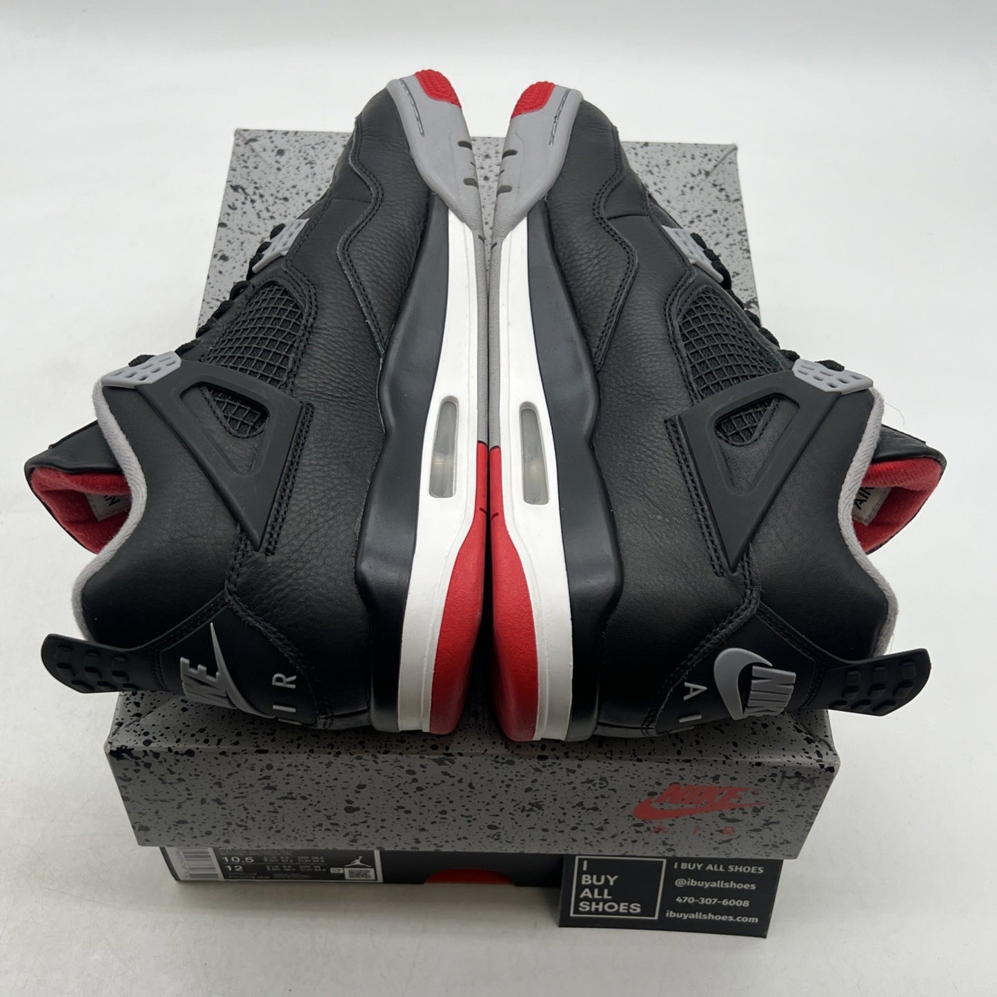 Size 10.5 - Air Jordan 4 Retro Bred Reimagined (FV5029-006)
