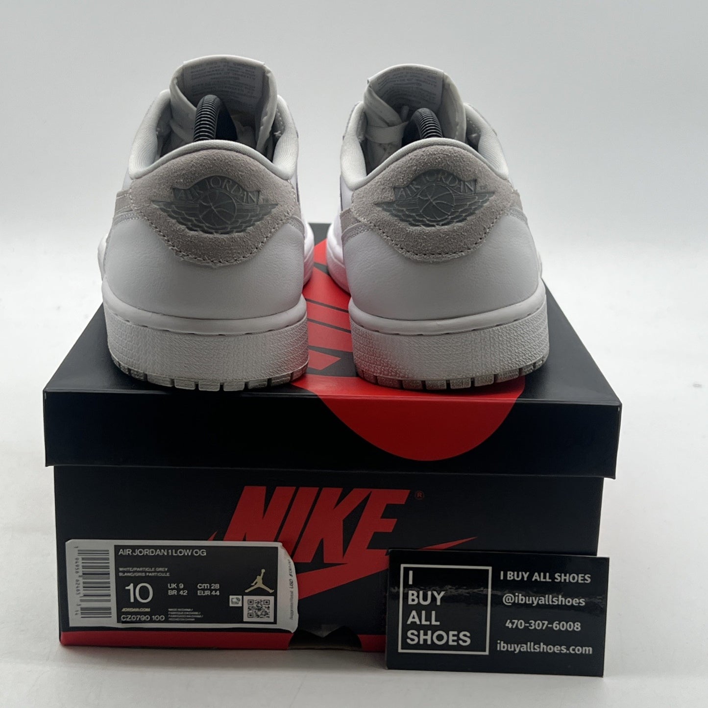 Size 10 - Air Jordan 1 Low OG Neutral Gray (CZ0790-100)